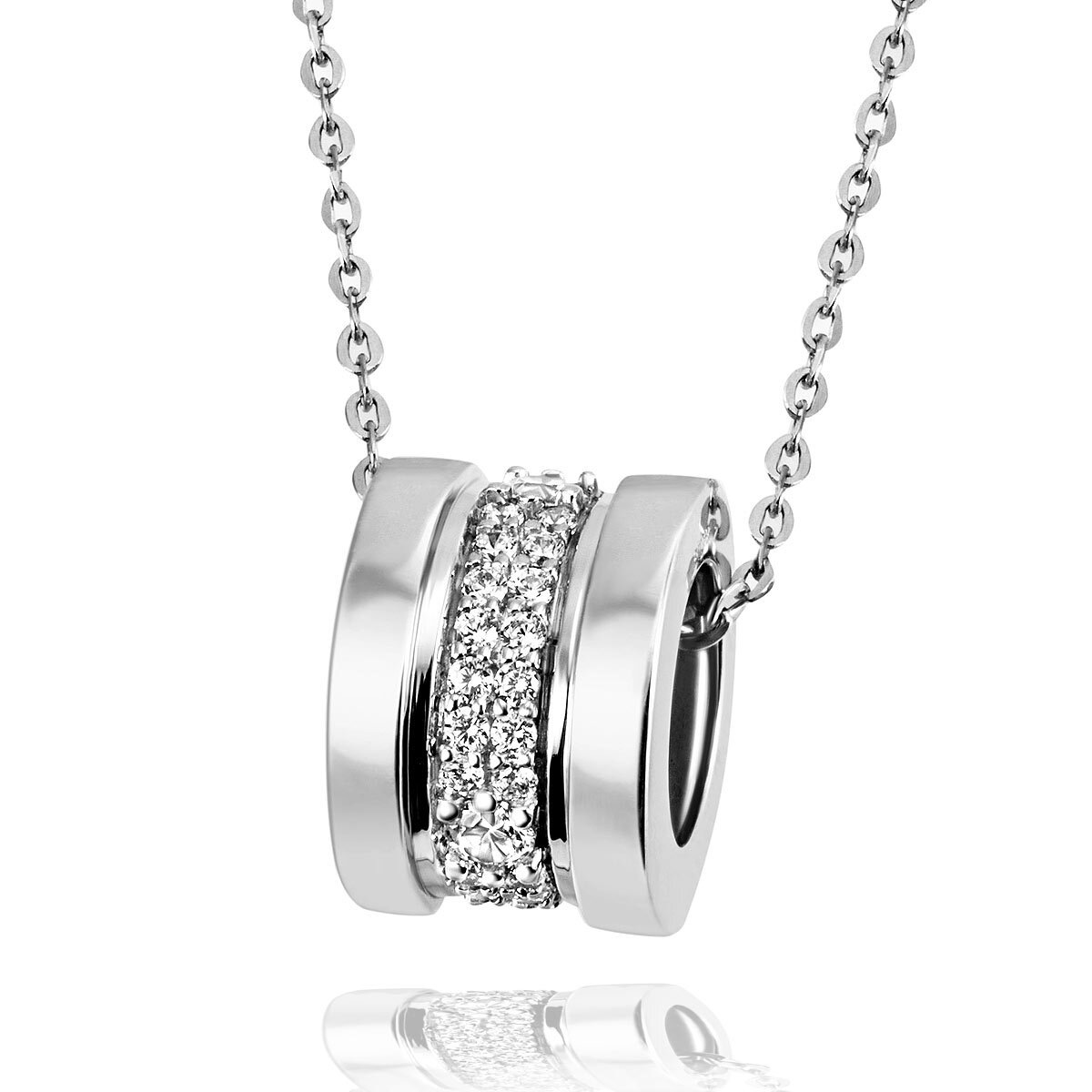 GOLDMAID Damen Silberkette, Silber 925 (Sterlingsilber), weiß, Silber 925 (Sterlingsilber), Halsketten