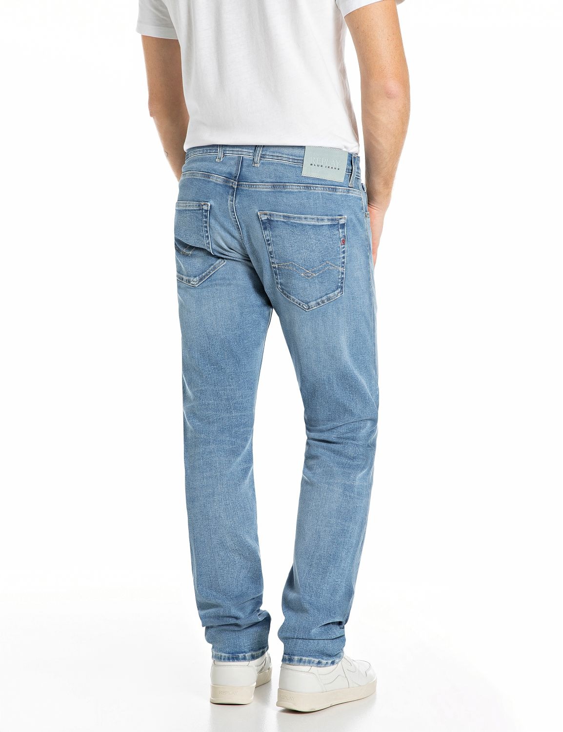 Replay Straight-Jeans "GROVER" in vielen verschiedenen Waschungen, mit Stre günstig online kaufen