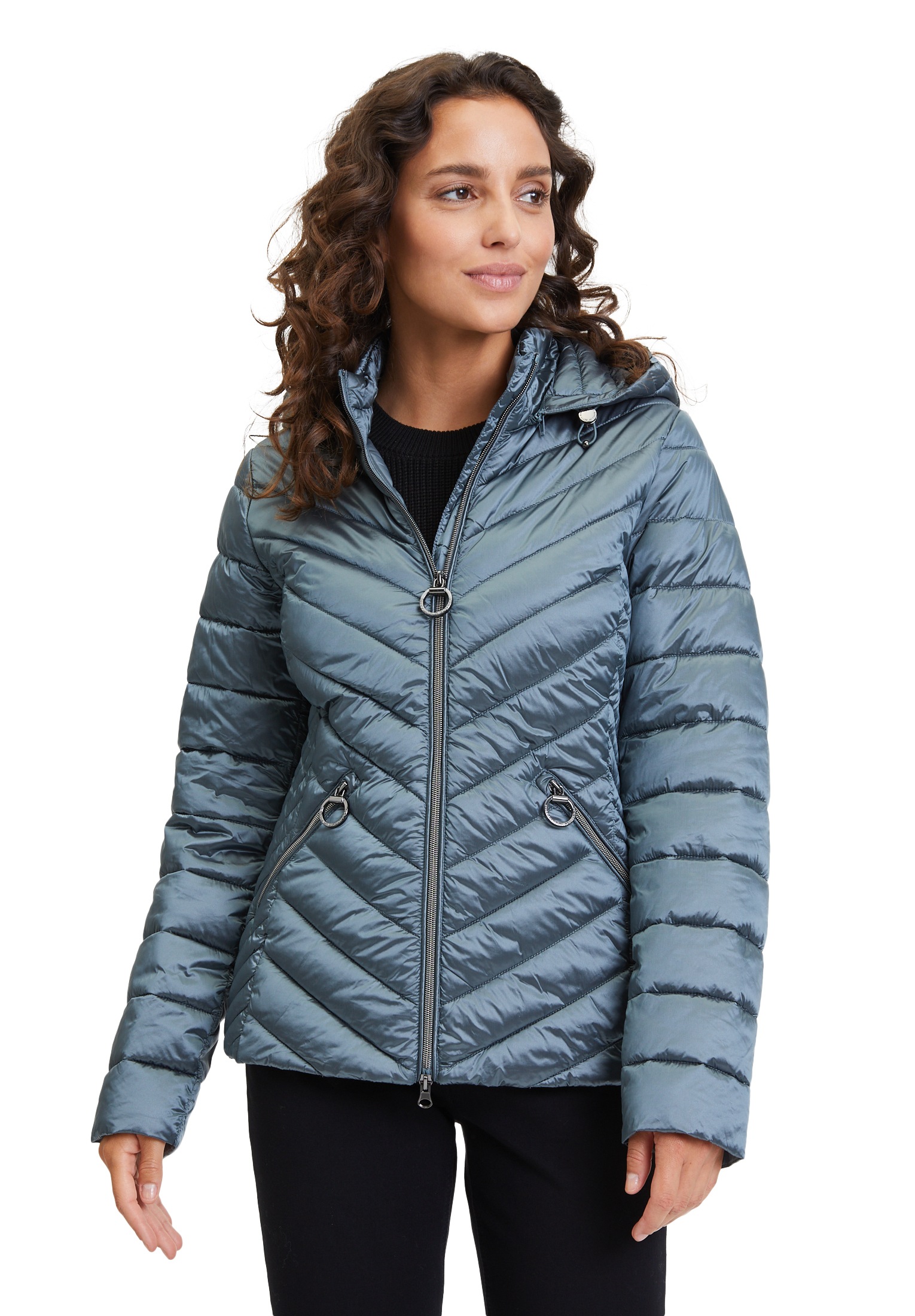 Betty Barclay Steppjacke "Betty Barclay Steppjacke mit abnehmbarer Kapuze", günstig online kaufen