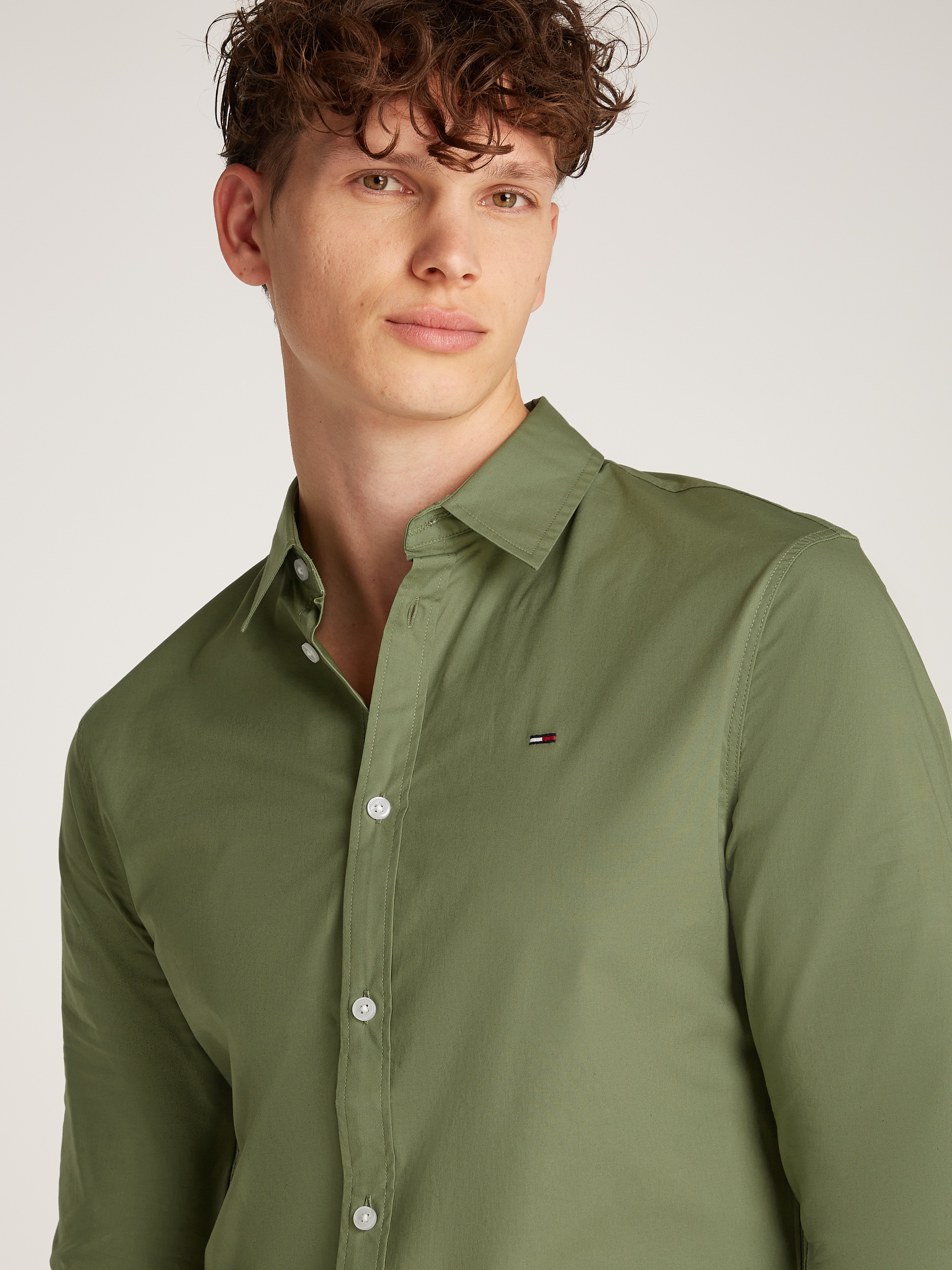 Tommy Jeans Langarmhemd "Sabim Stretch Hemd Shirt", Stretch Hemd, Premium, günstig online kaufen