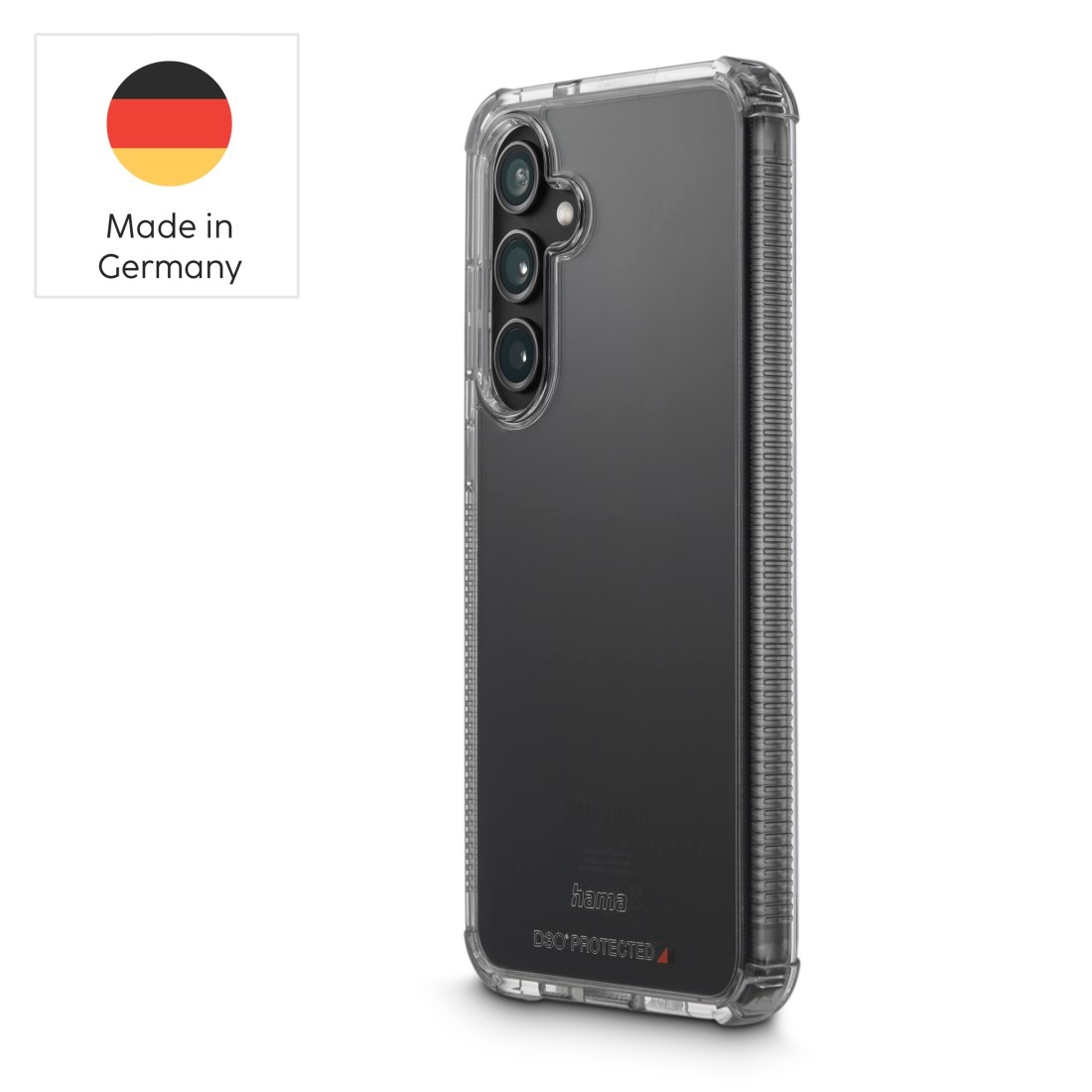 Hama Smartphone-Hülle »Handyhülle „Extreme Protect“ für Galaxy S24+ (stoßfest, sturzsicher)«, Samsung Galaxy S24+, Anti-Vergilbung, D3O-Technologie, Kratzschutz