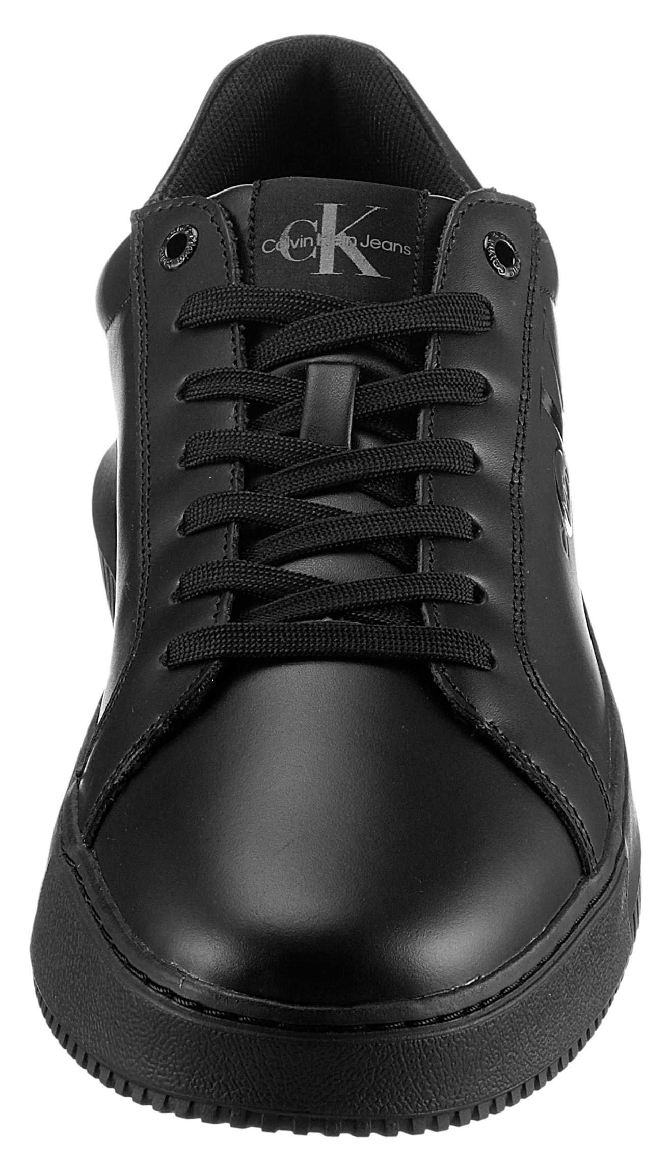 Calvin Klein Jeans Chunky Cupsole Mono Lth Sneaker Black 45 3