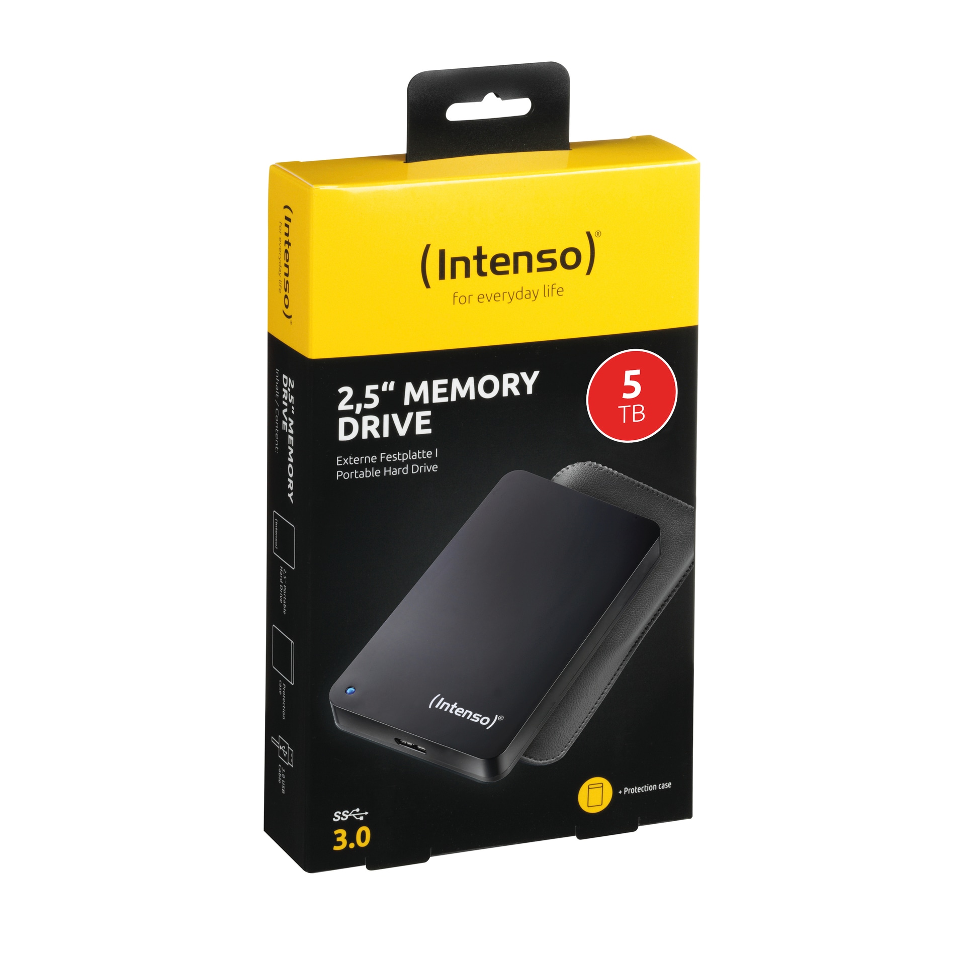 Intenso externe HDD-Festplatte »2,5" Portable HDD 3.2 5TB Memory Drive«, Anschluss USB 3.0