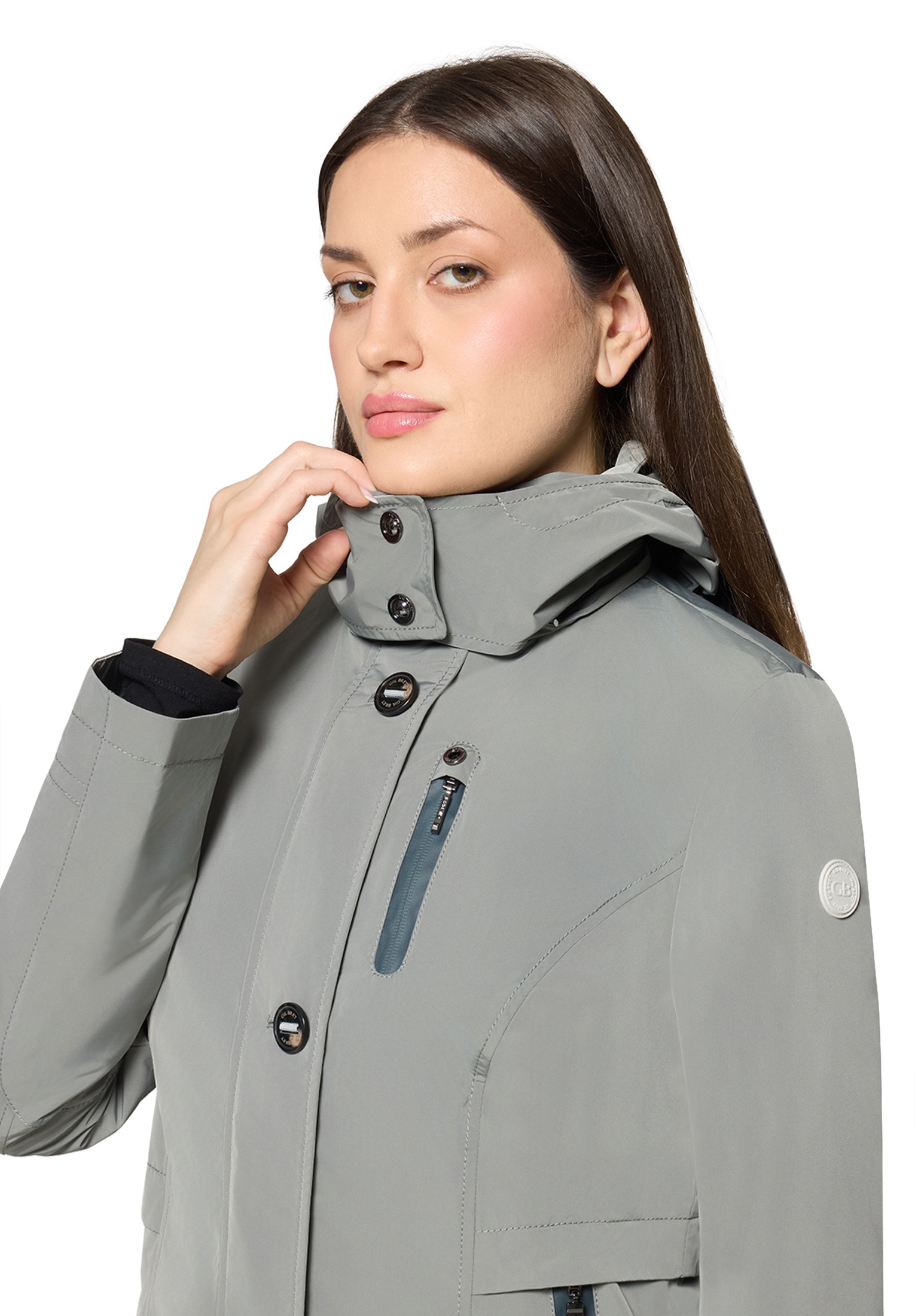 Gil Bret Sommerjacke »Damen mit abnehmbarer Kapuze« mit Kapuze