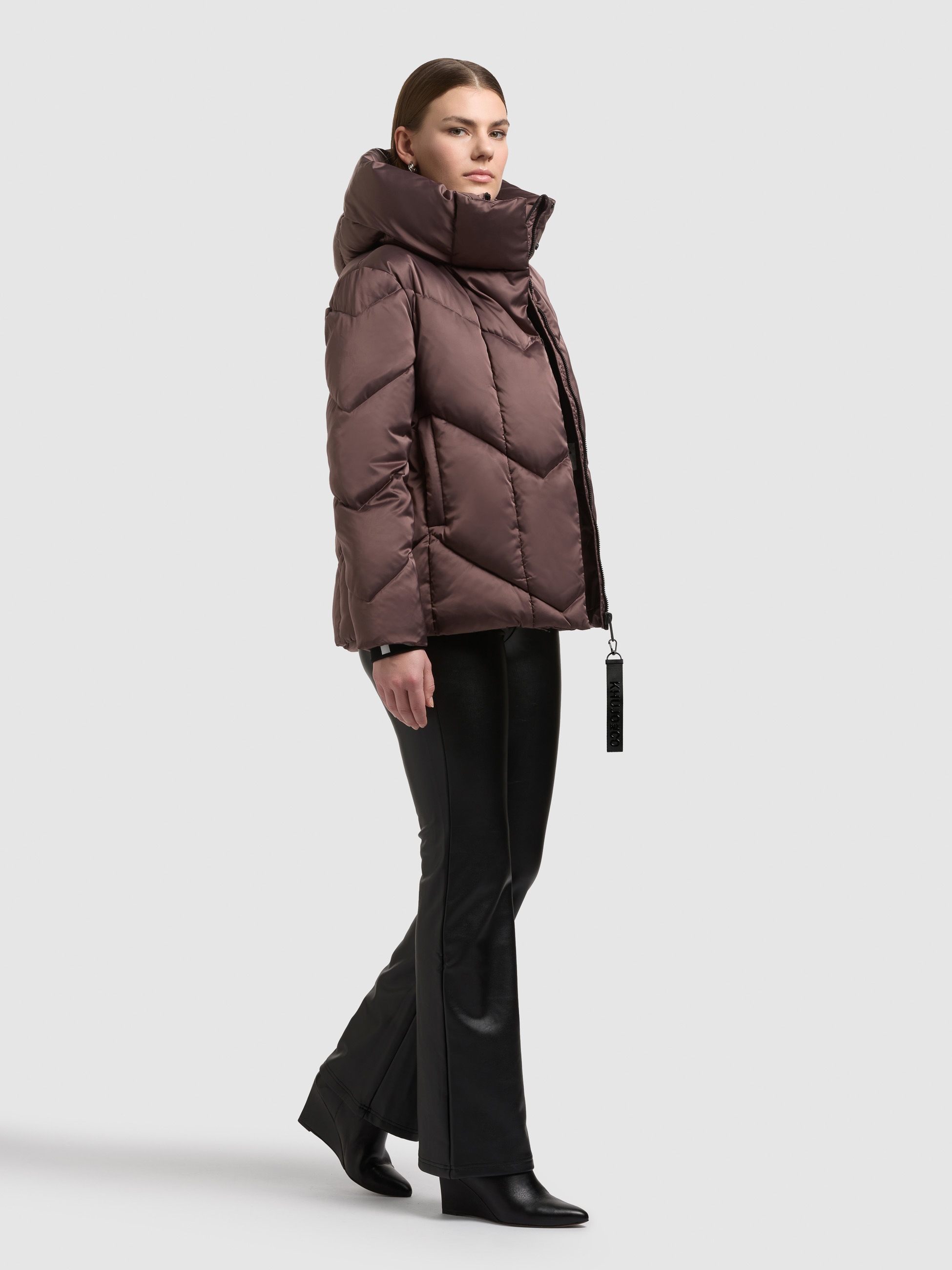 khujo Steppjacke »OLSA2« mit Kapuze