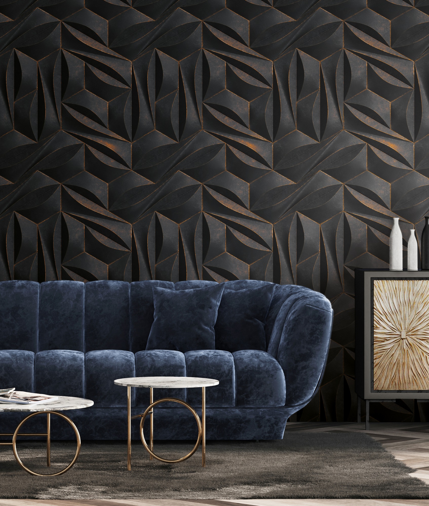 Metropolitan Stories Mural 3D Effect Geo 391791