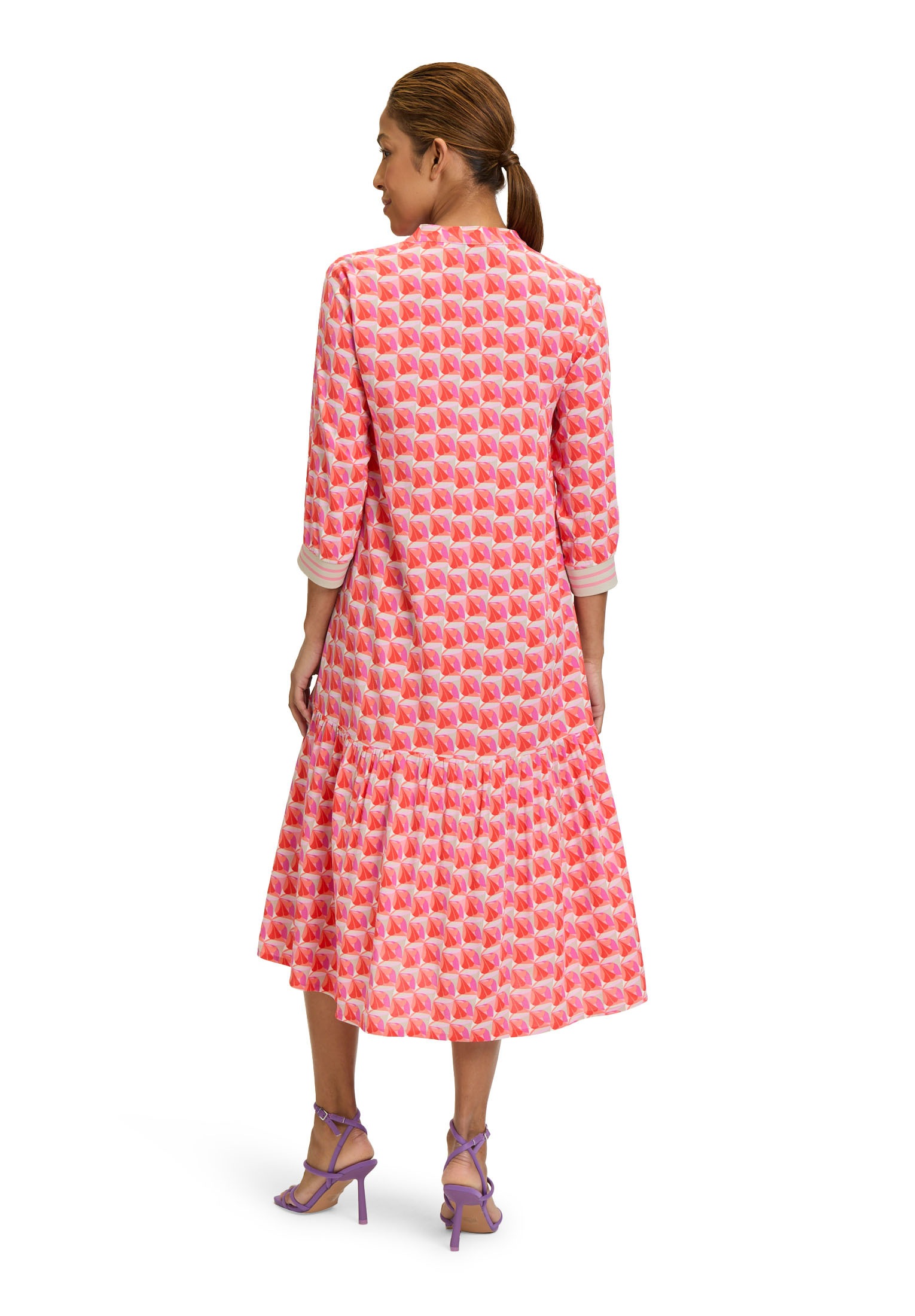 Betty Barclay Sommerkleid »Betty Barclay Stufenkleid mit 3/4 Arm«, Druck