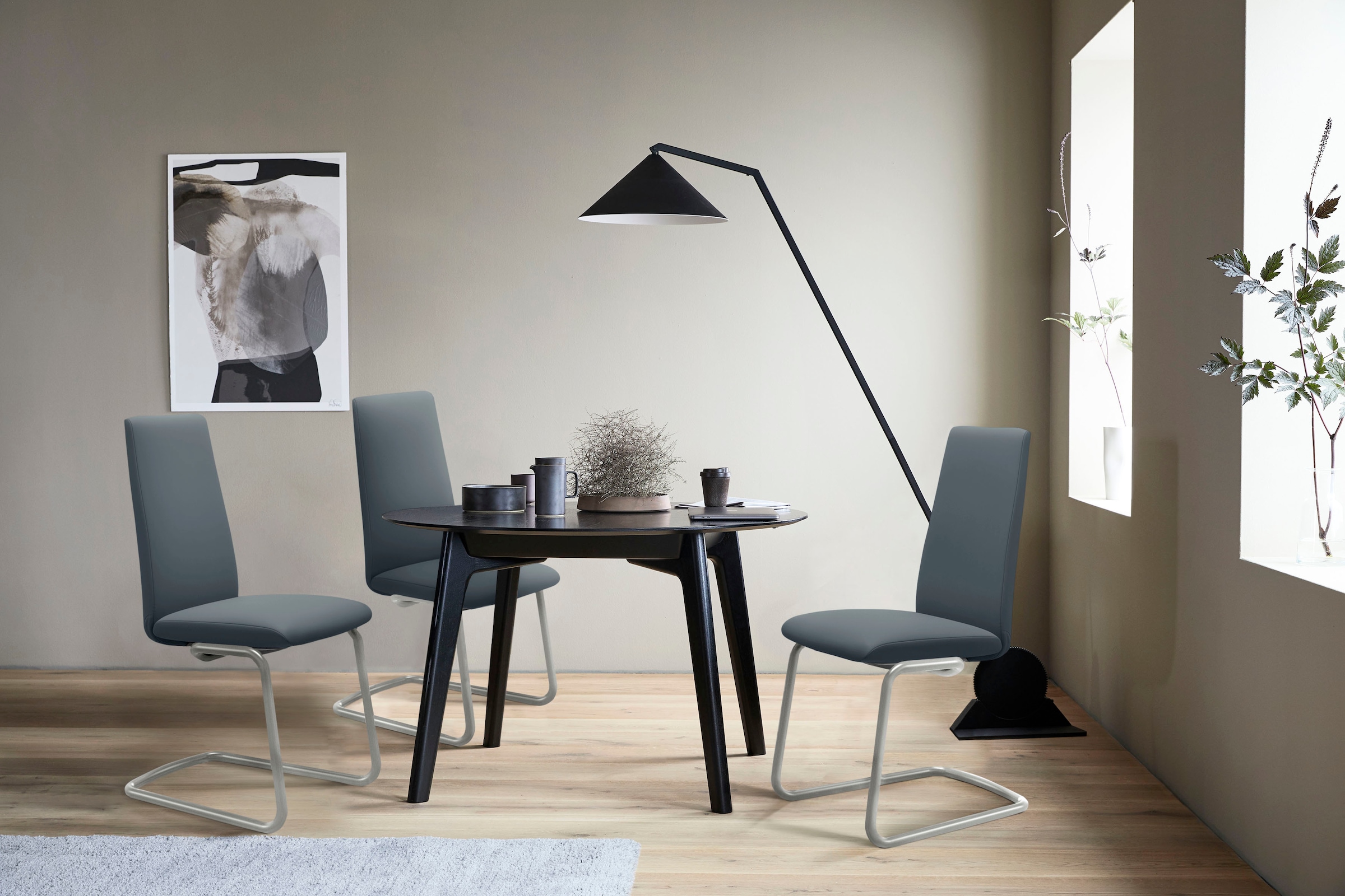 Stressless Polsterstuhl "Laurel" () High Back, Größe M, mit Beinen aus Stah günstig online kaufen