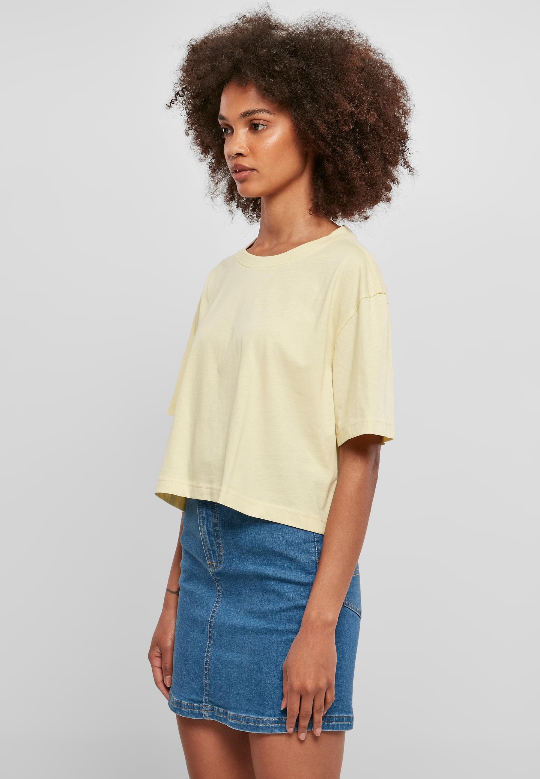 URBAN CLASSICS T-Shirt »Urban Classics Damen Ladies Short Oversized Tee«, (1 tlg.)