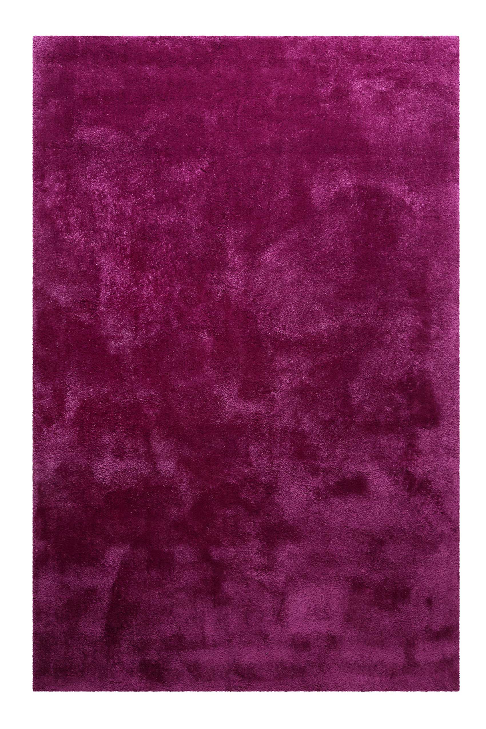 Homie Living Teppich "Pisa" rund 25 mm Höhe Hochflor, Microfaser, uni, weich, Shaggy, Wohnzimmer, Schlafzimmer