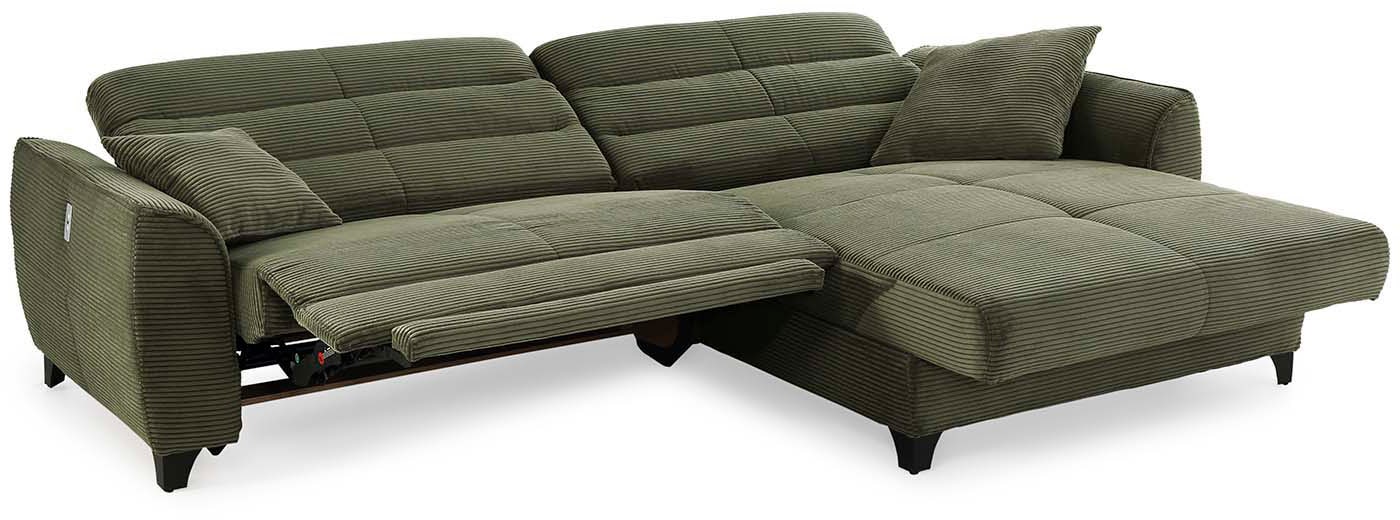 Jockenhöfer Gruppe Ecksofa »Double One L-Form«, mit 2x 120cm breiten, elektromotorischen Relaxfunktionen