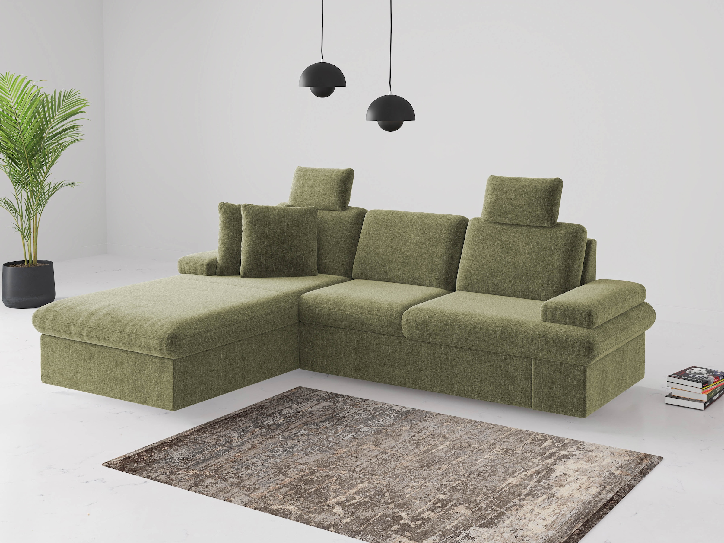 sit&more Ecksofa "Moreno", mit Armteilverstellung,wahlweise mit Bettfunktio günstig online kaufen