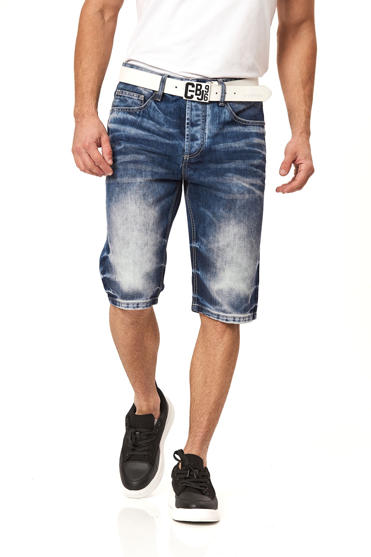 Cipo & Baxx Jeansbermudas Baumwolle, regular fit günstig online kaufen