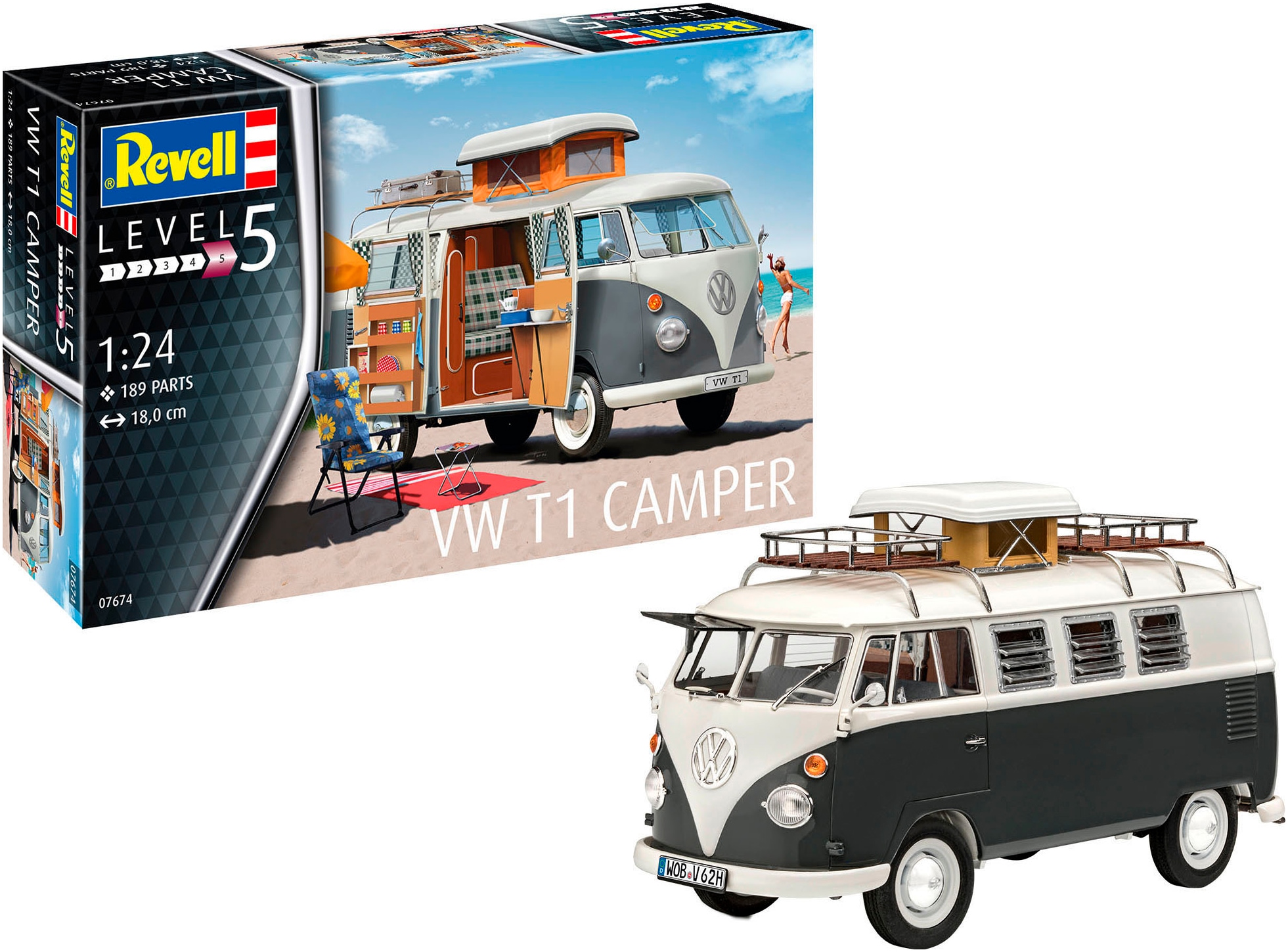 Modellbausatz »VW T1 Camper«, Made in Europe