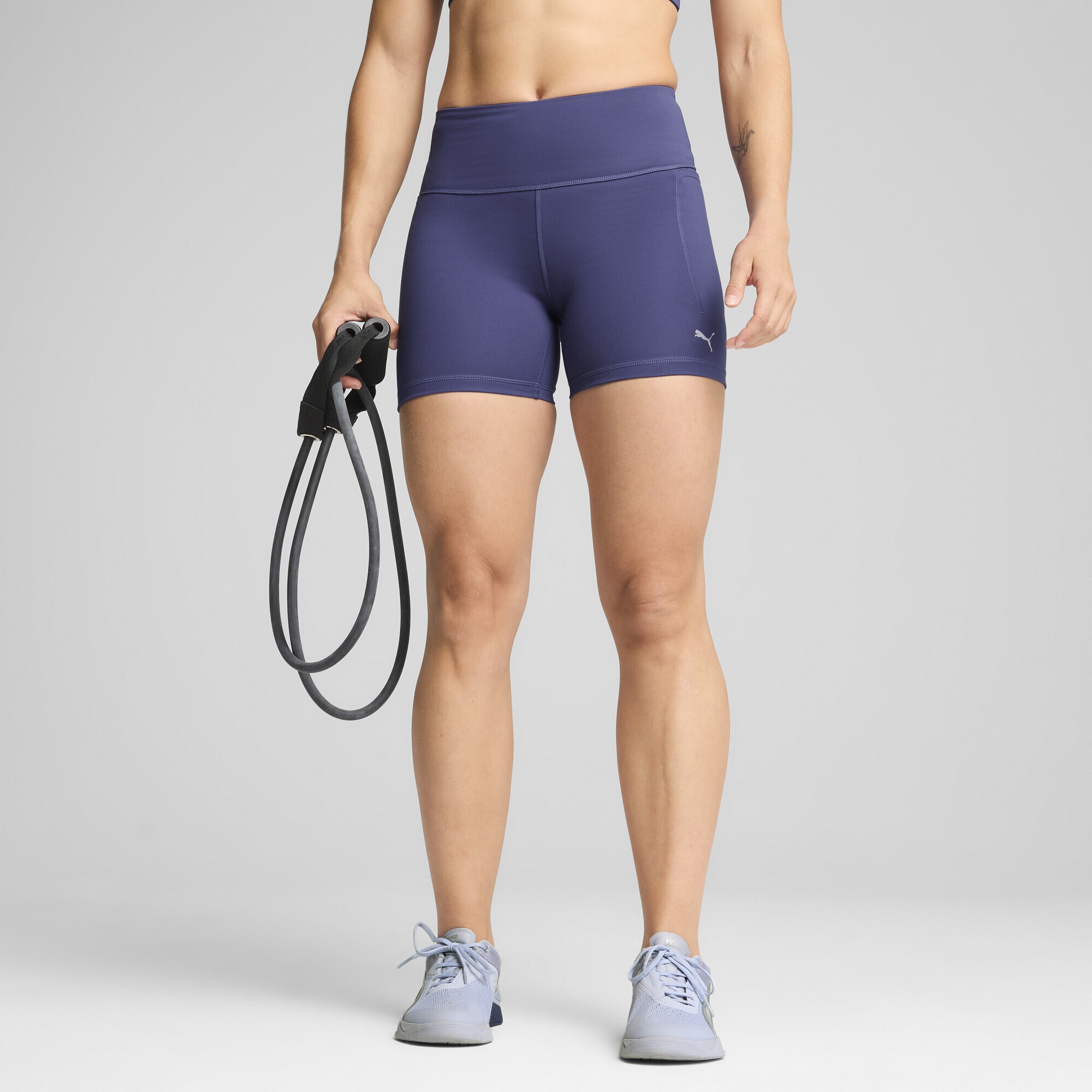 PUMA Trainingstights »CLOUDSPUN Hochgeschnittene 5" Radlerhose Damen«
