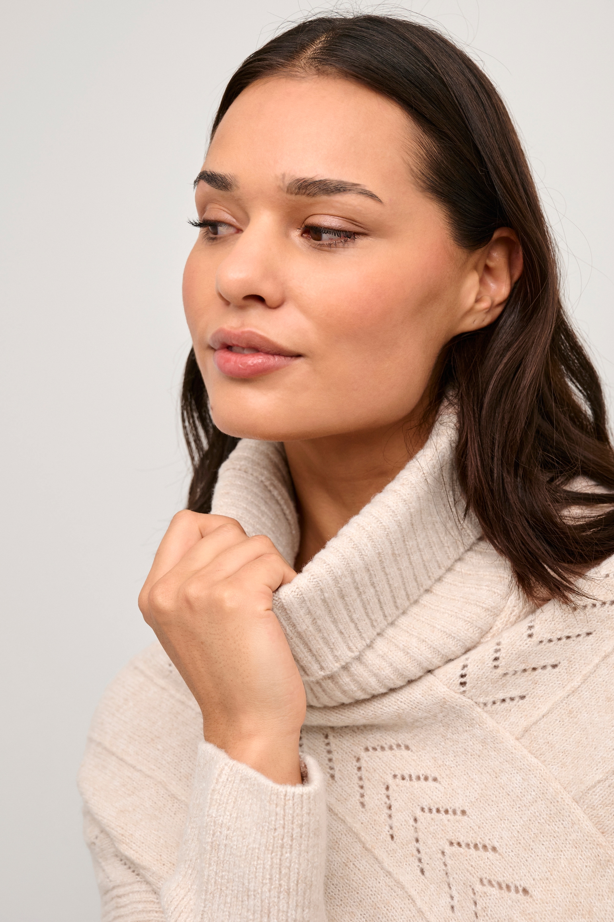 Cream Strickponcho »Damen Poncho CRHoliday«