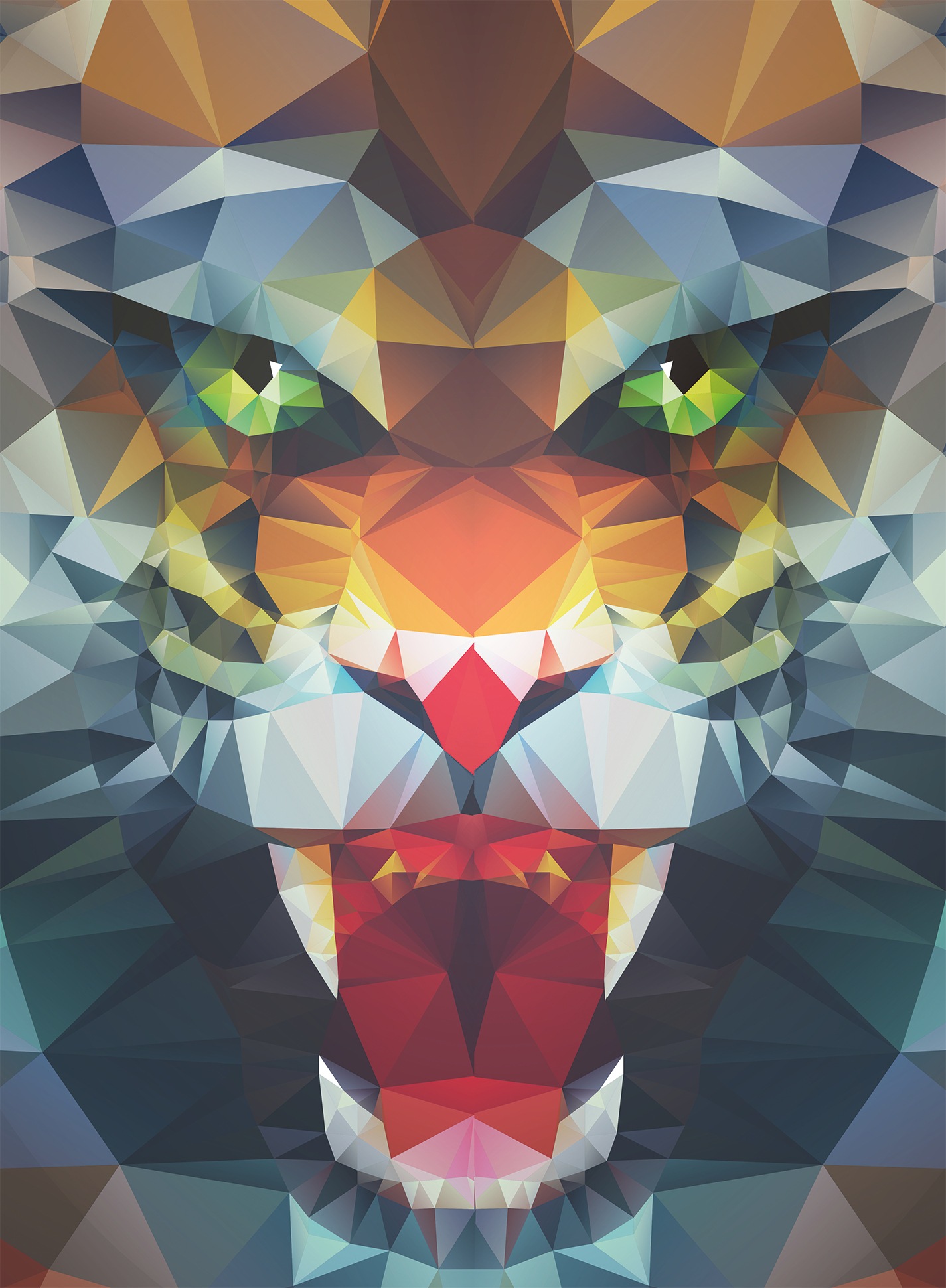 Ravensburger Puzzle »Löwe aus Polygonen«, Made in Germany