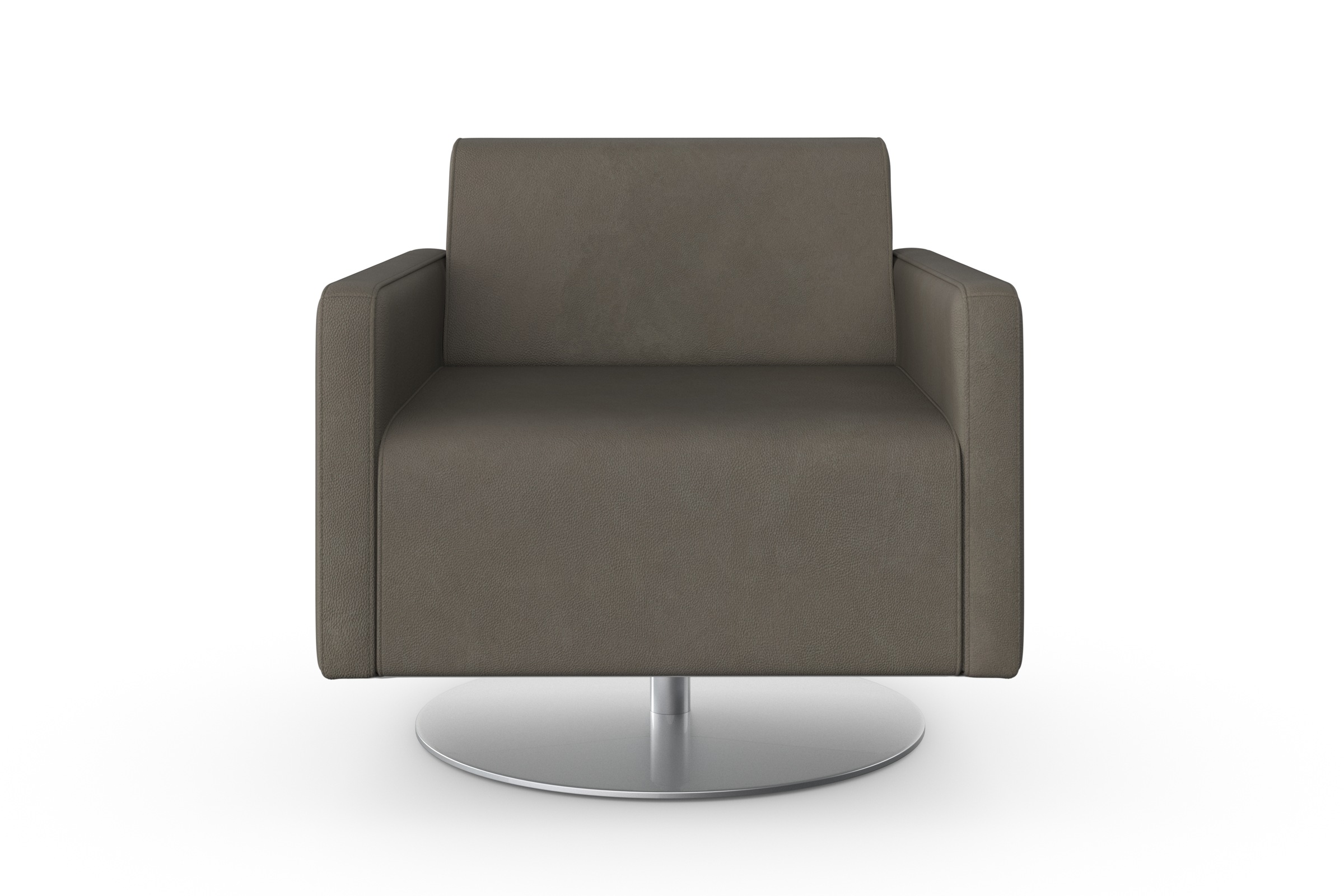machalke® Drehsessel »single«, Ledersessel mit Drehteller, inklusive Drehfunktion