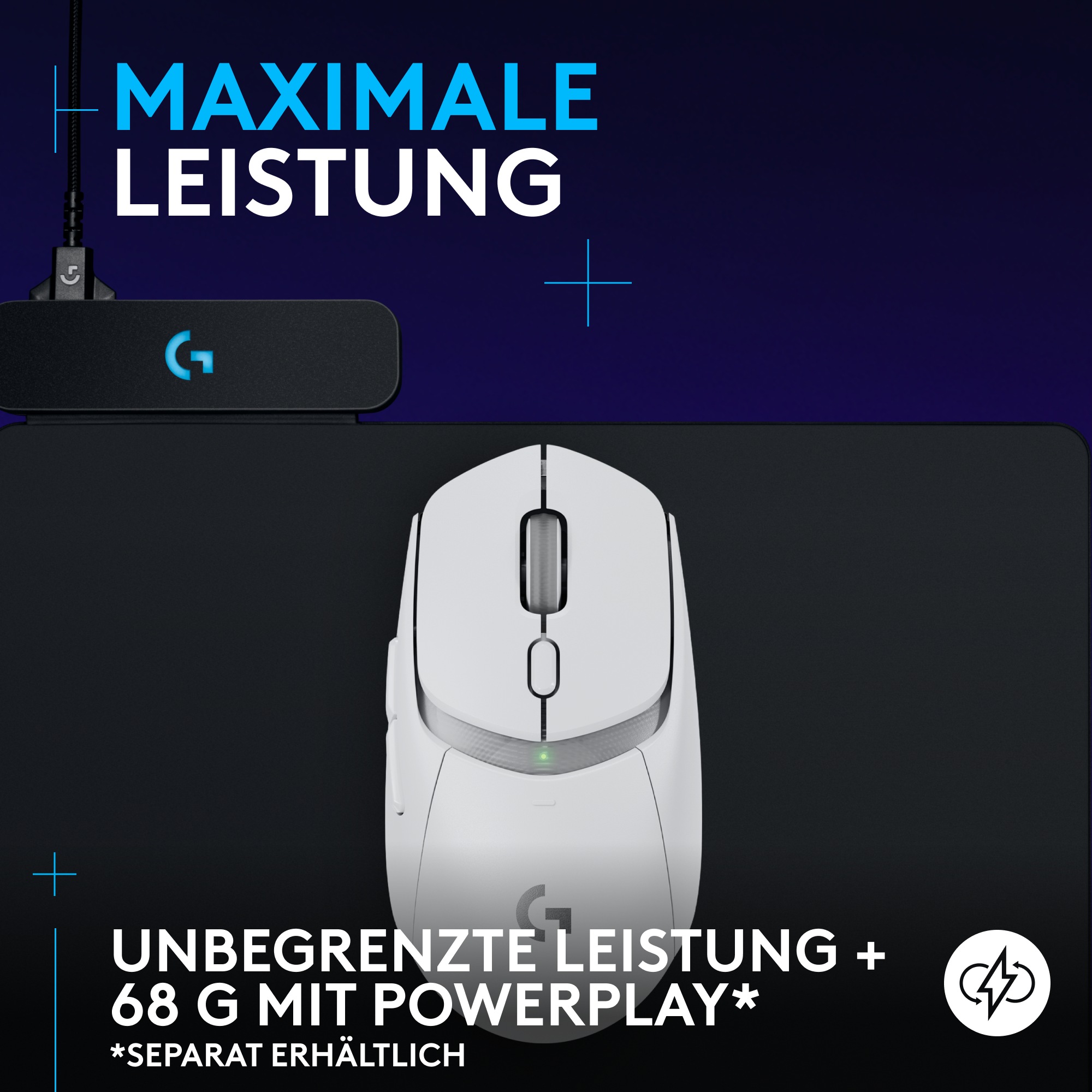 Logitech Gaming-Maus »G309 LIGHTSPEED - WHITE -EER2« Bluetooth