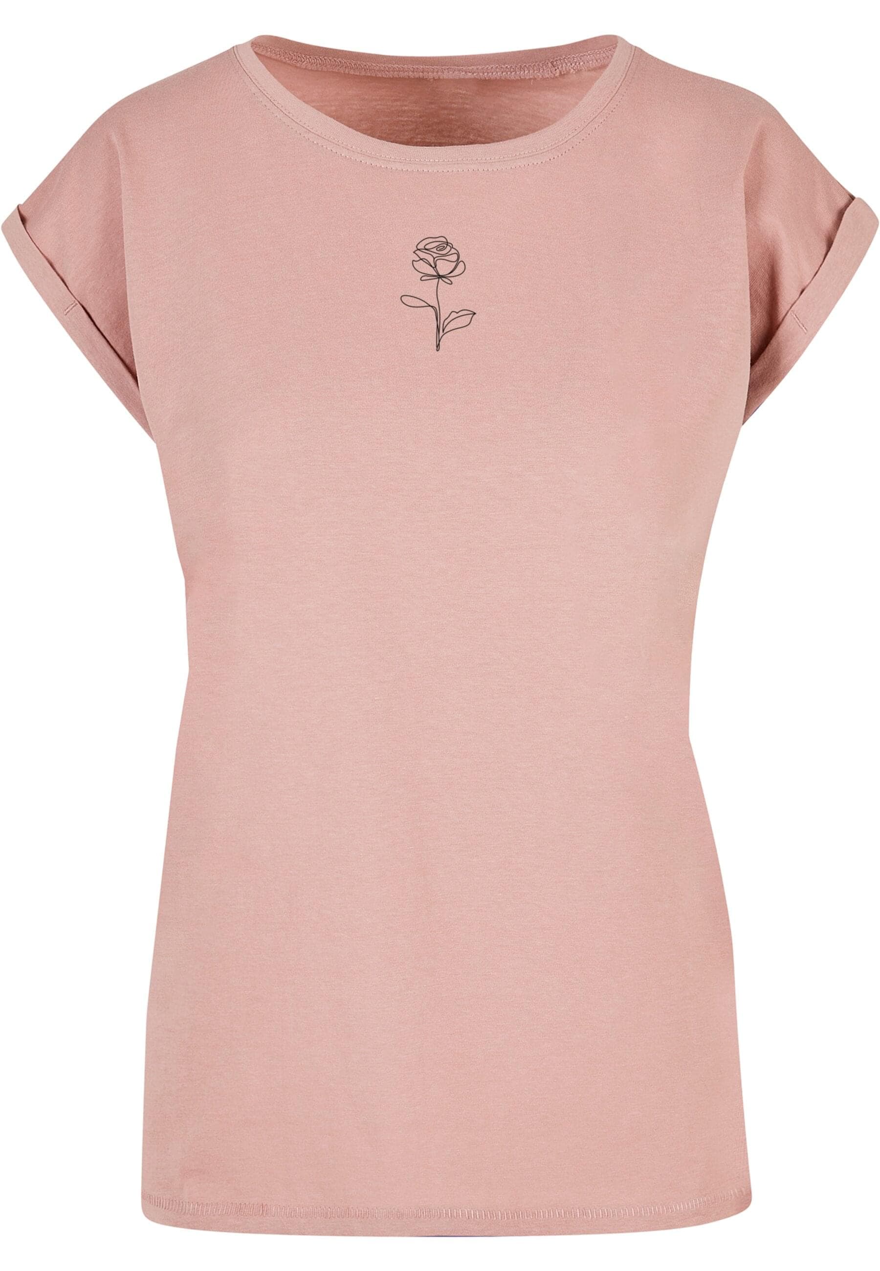 Merchcode T-Shirt "Merchcode Damen Ladies Spring - Rose T-Shirt" 1 Stk. tlg günstig online kaufen