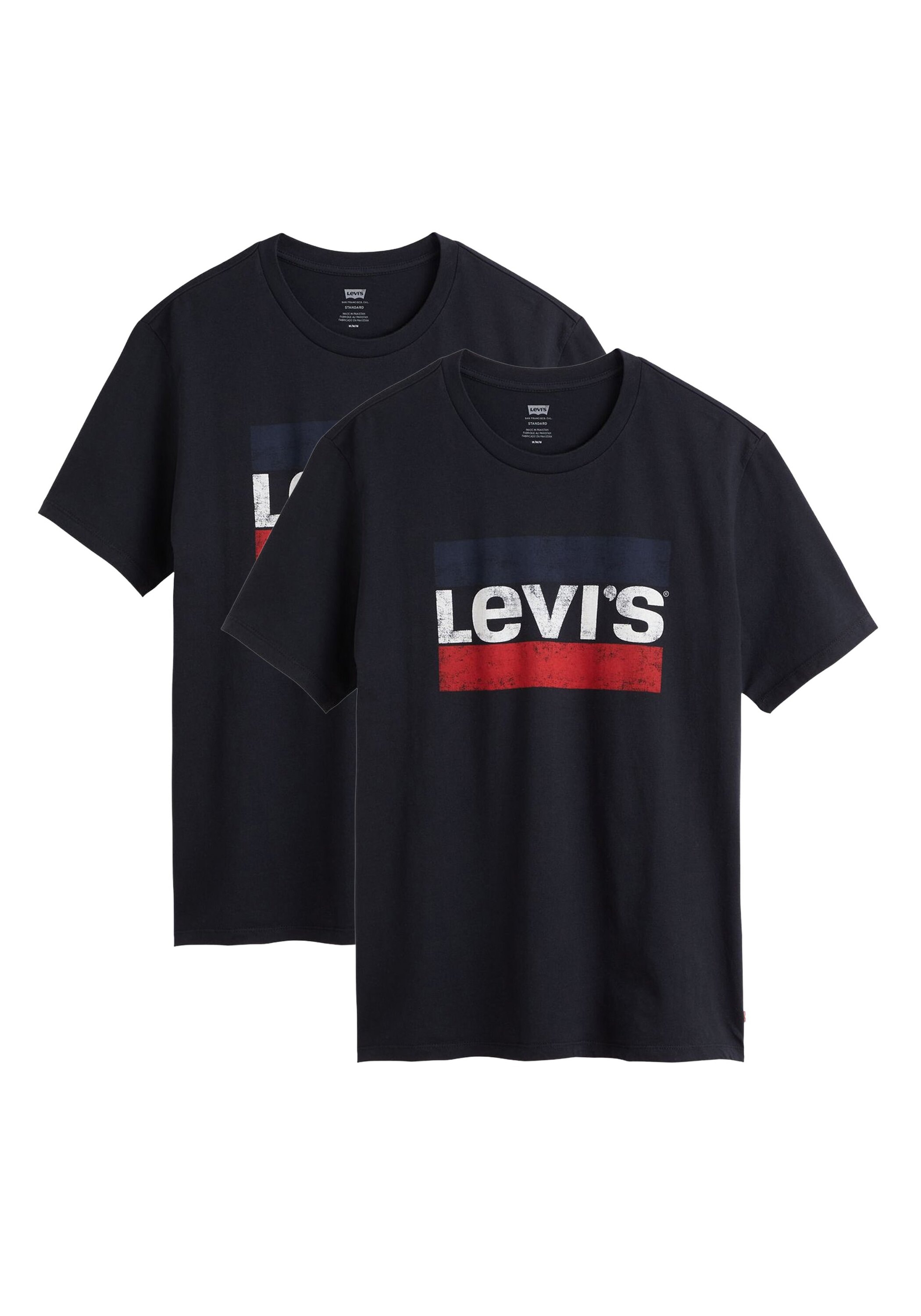 Levis T-Shirt "T-Shirt Sportswear Logo Graphic Tee 2er Pack" 2 günstig online kaufen