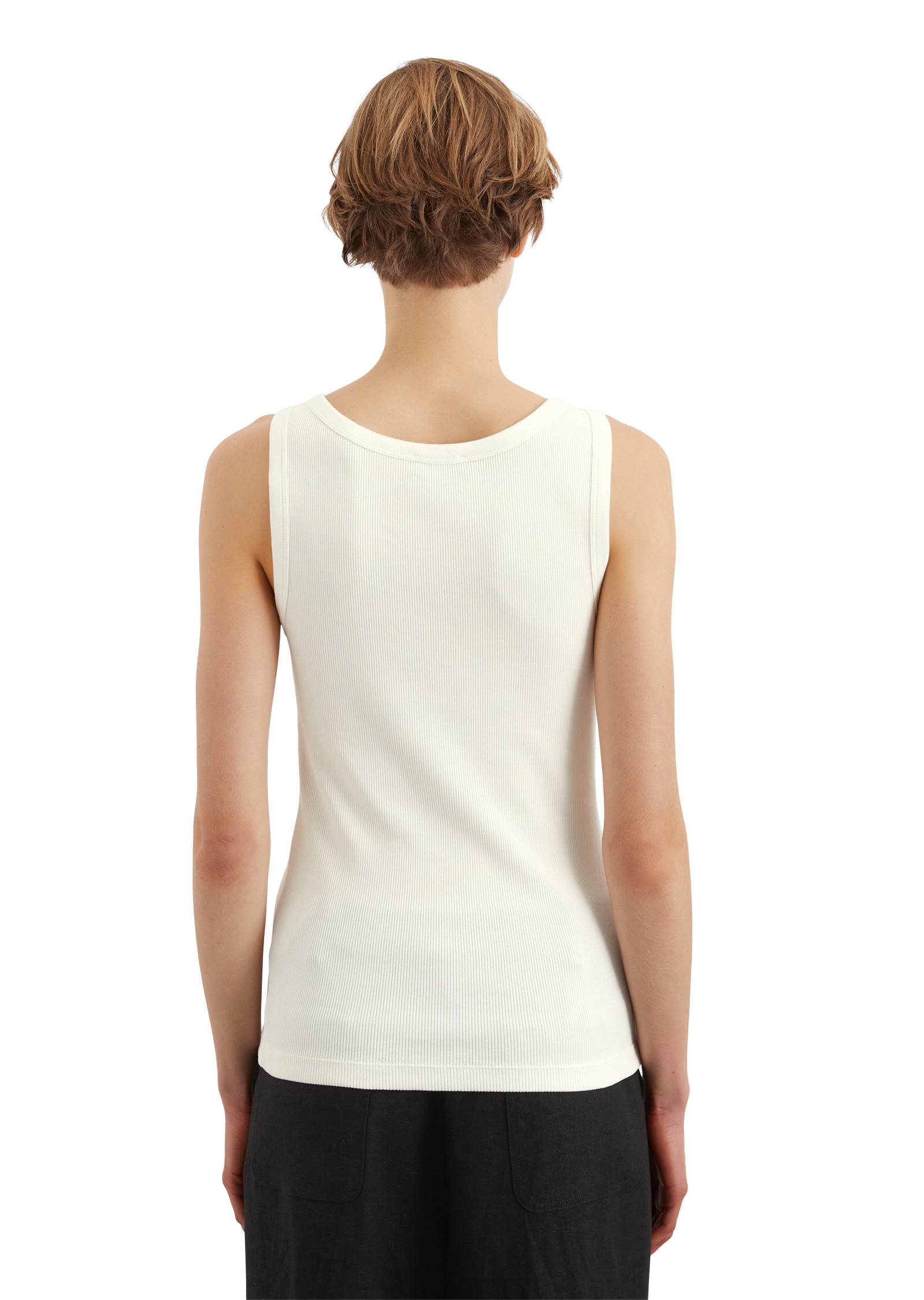 Marc O'Polo T-Shirt »aus elastischem Rippjersey«