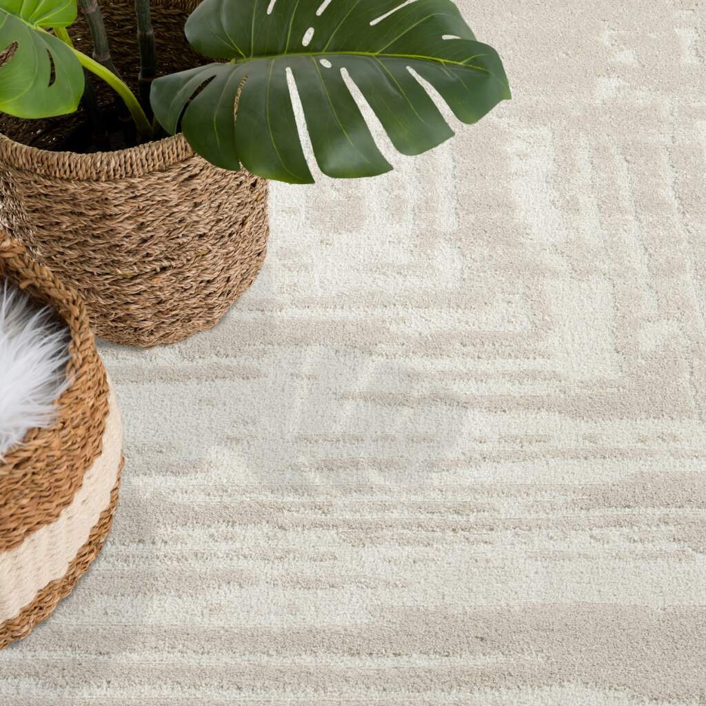 Carpet City Teppich "FLAIR171" rund 11 mm Höhe Kurzflor-Teppich, Skandi-Sti günstig online kaufen