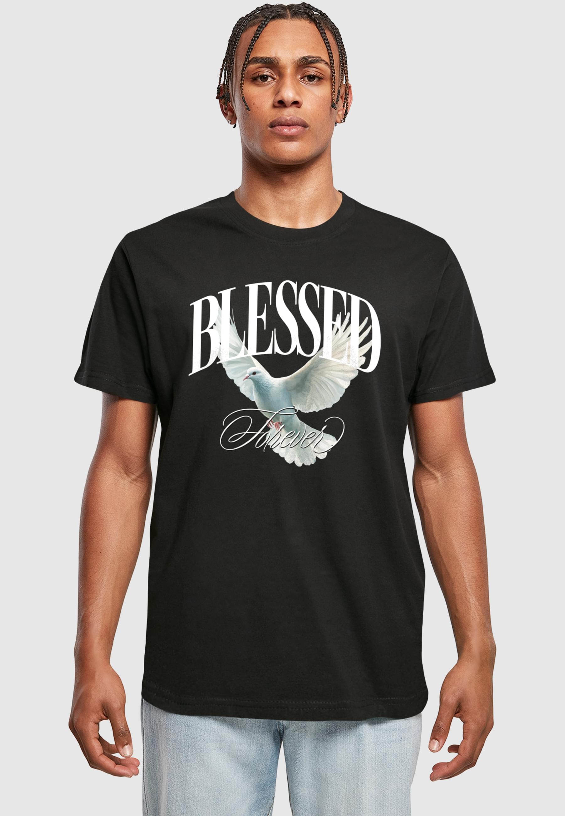 Thumbnail - MisterTee T-Shirt "MisterTee Blessed Forever Tee" 1 Stk.