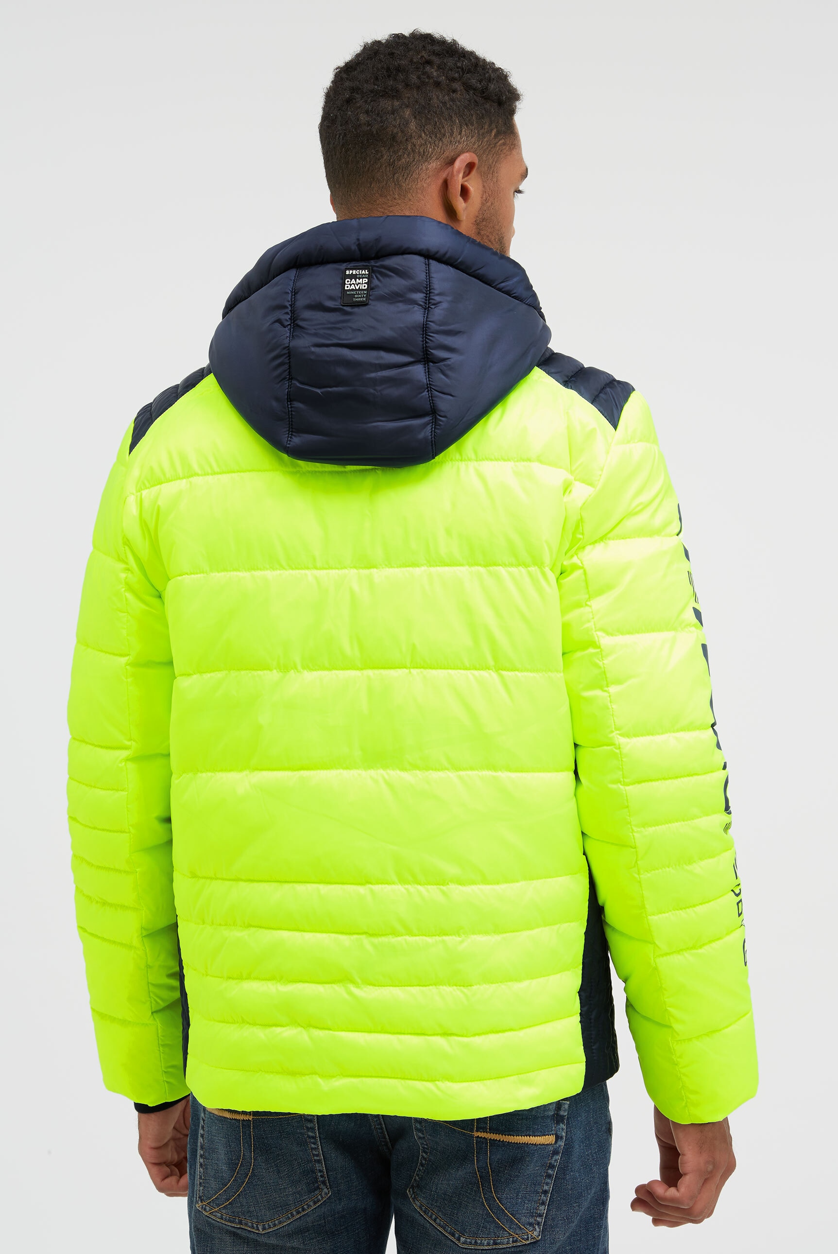 CAMP DAVID Winterjacke, mit Kapuze, mit abtrennbarer Kapuze