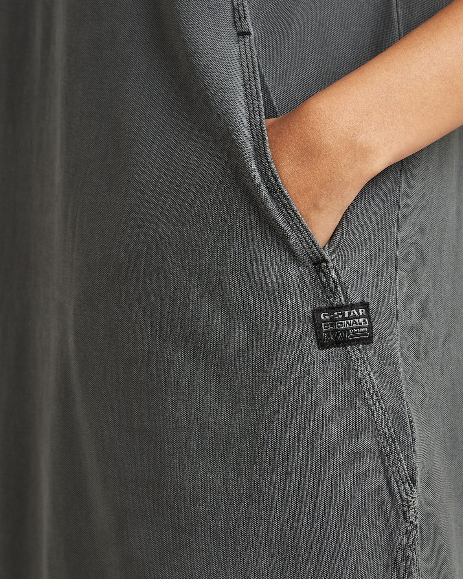 G-STAR Polokleid »Seam Detail Polo Dress«