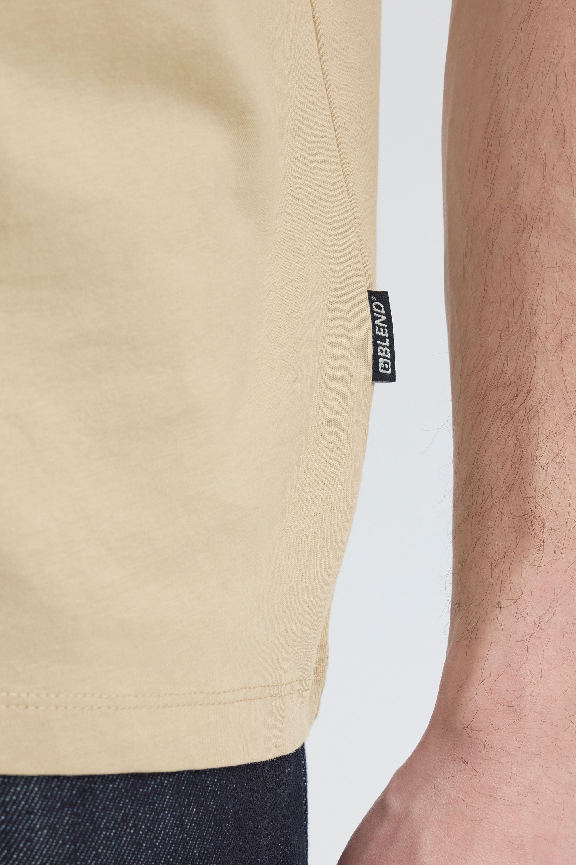 Blend Rundhalsshirt »BHKamil« Klassisches T-Shirt mit Rundhalsausschnitt