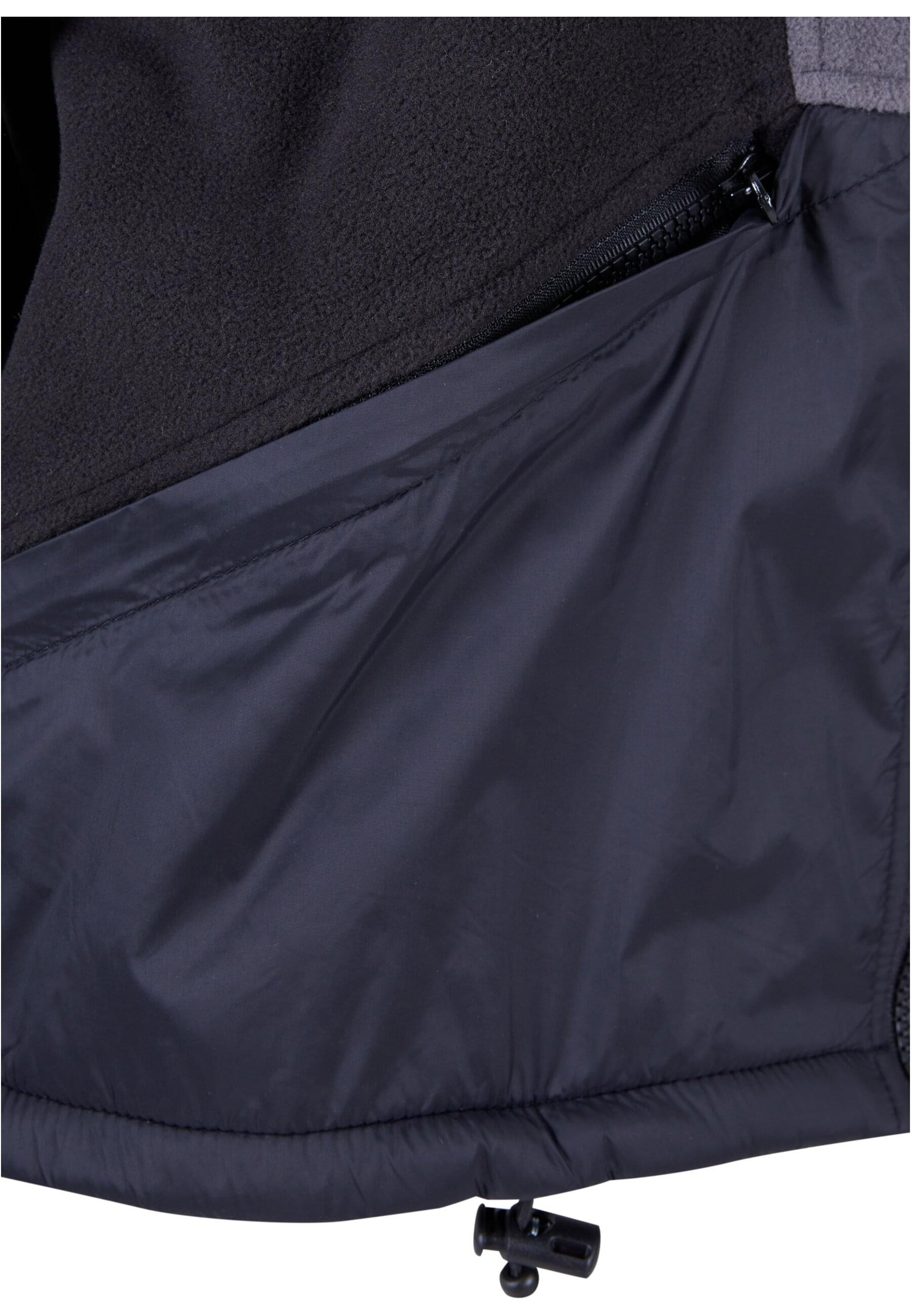 URBAN CLASSICS Trainingsjacke »Urban Classics Damen Ladies Polarfleece Track Jacket«, (1 St.), ohne Kapuze