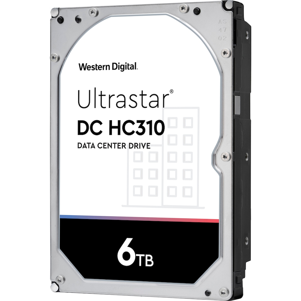 Western Digital HDD-Festplatte »Ultrastar DC HC310 6TB SAS«, 3,5 Zoll, Anschluss SAS