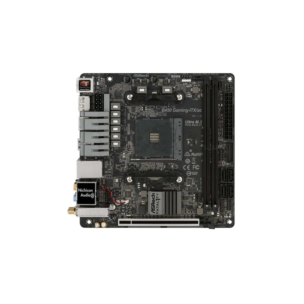 Asrock Mainboard »Fatal1ty B450 Gaming-ITX/ac«