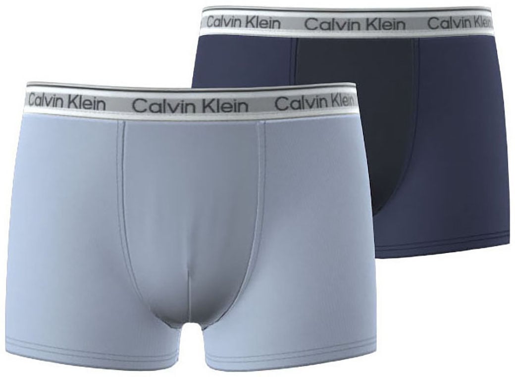 Calvin Klein Underwear Trunk »2PK TRUNK« Packung, 2er-Pack, 2 Stk. mit Logobund