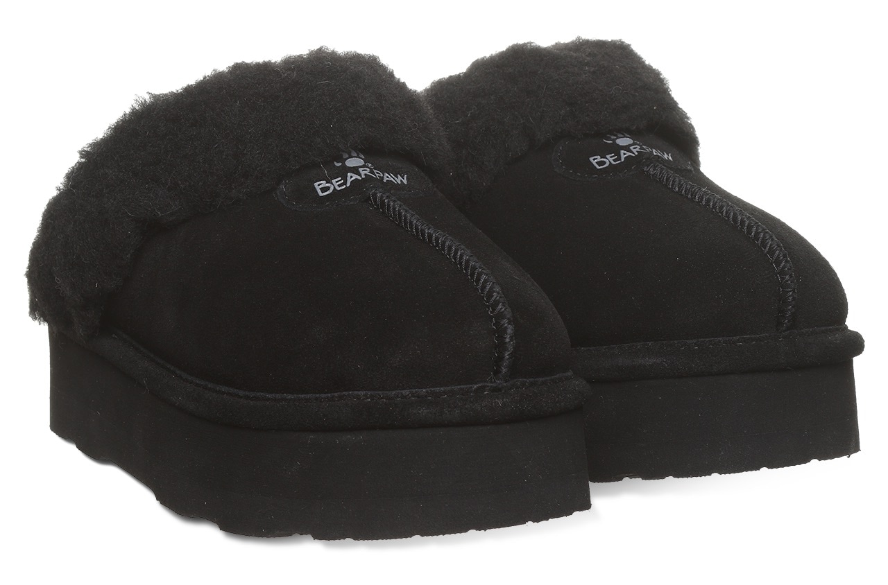 Bearpaw Hausschuh "RETRO PLATFORM LOKI", Mules, Clog, Slides mit Plateausoh günstig online kaufen