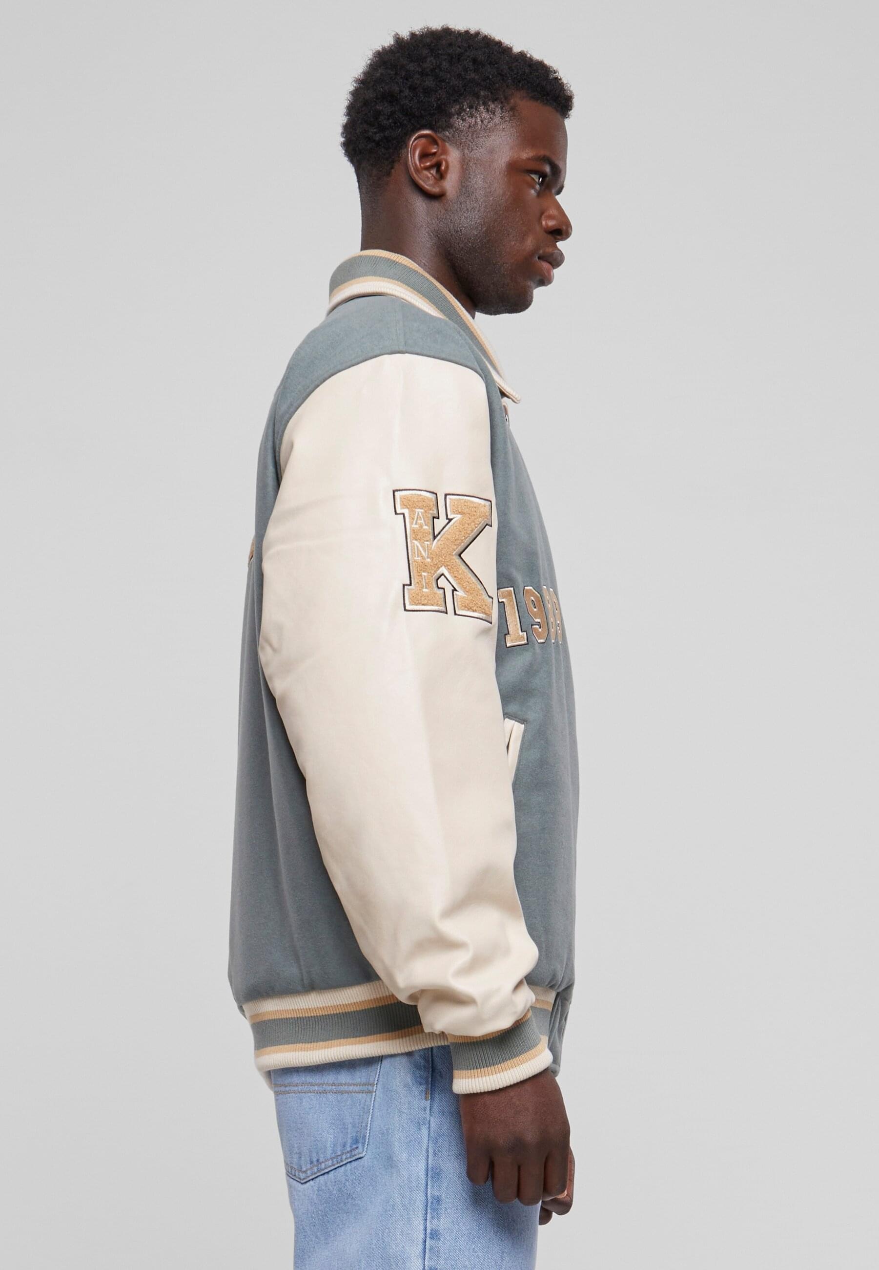 Karl Kani Collegejacke »Karl Kani Herren KM233-022-1 KK Og Block College Jacket«, (1 St.), ohne Kapuze