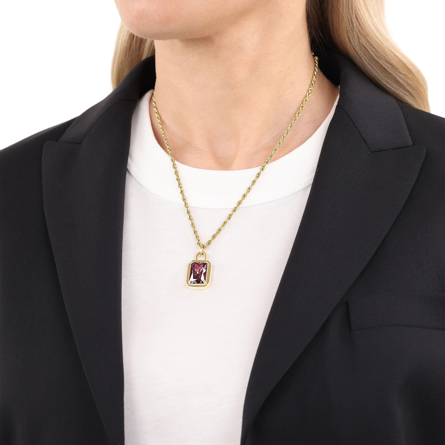 JOOP! Kette mit Anhänger »Schmuck, Geschenk« mit Zirkonia (synth.)