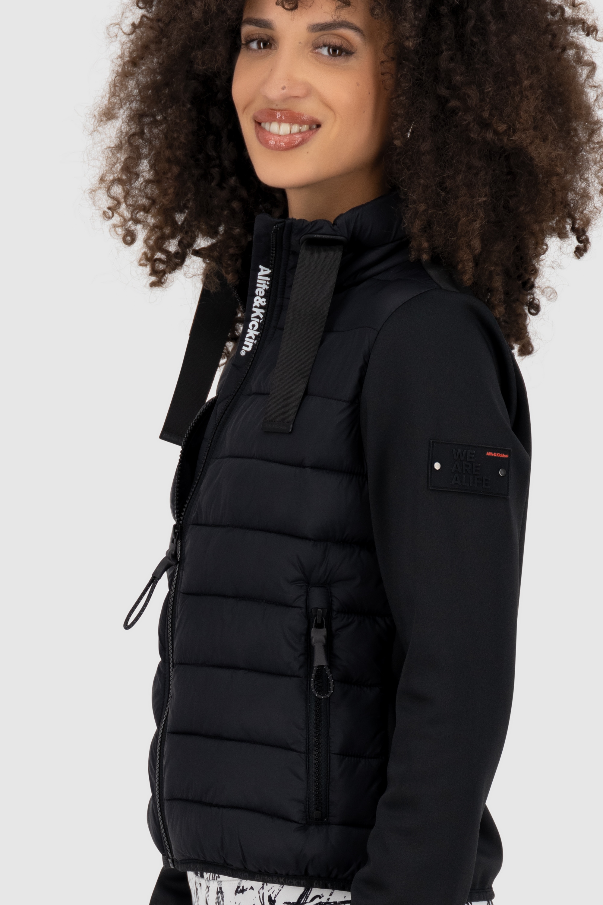 Alife & Kickin Sommerjacke »Damen RunaAK A«, Leichte Übergangsjacke aus Softshellmaterial