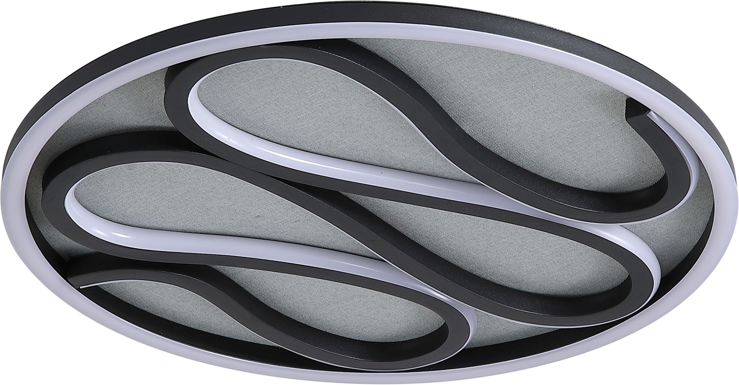 Searchlight LED Deckenleuchte »Zendisc LED Deckenleuchte, Mattschwarz« LED-Modul 1 Stk.
