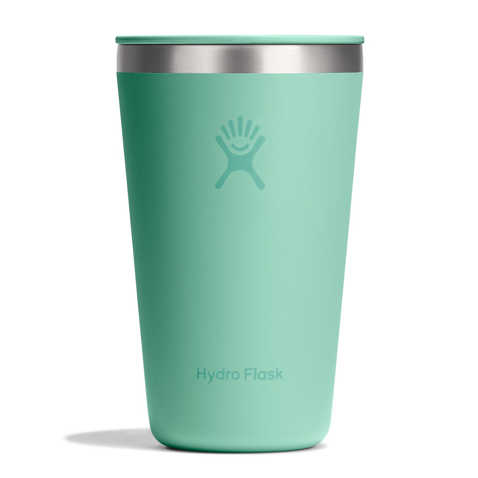 Hydro Flask Thermobecher "16 OZ All Around Tumbler Press-In Lid, 473 ml" Kompatibel mit Trinkhalmdeckel und verschließbaren Eindrückdeckel