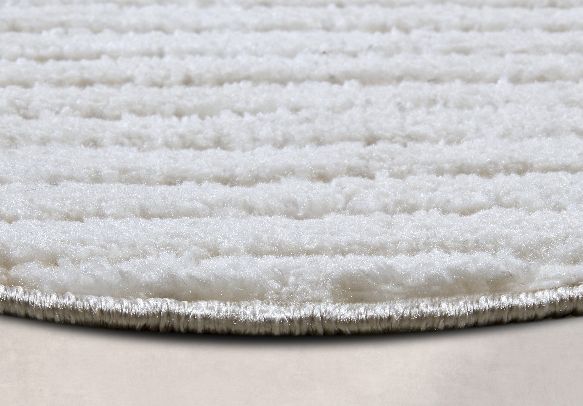 ELLE DECORATION Designteppich »Cosy Panglao, auch als Rundteppich erhältlich«, rechteckig, 14 mm Höhe, uni Kurzflor, Hoch Tief Struktur, modern, Skandi, Boho, Wohnzimmer