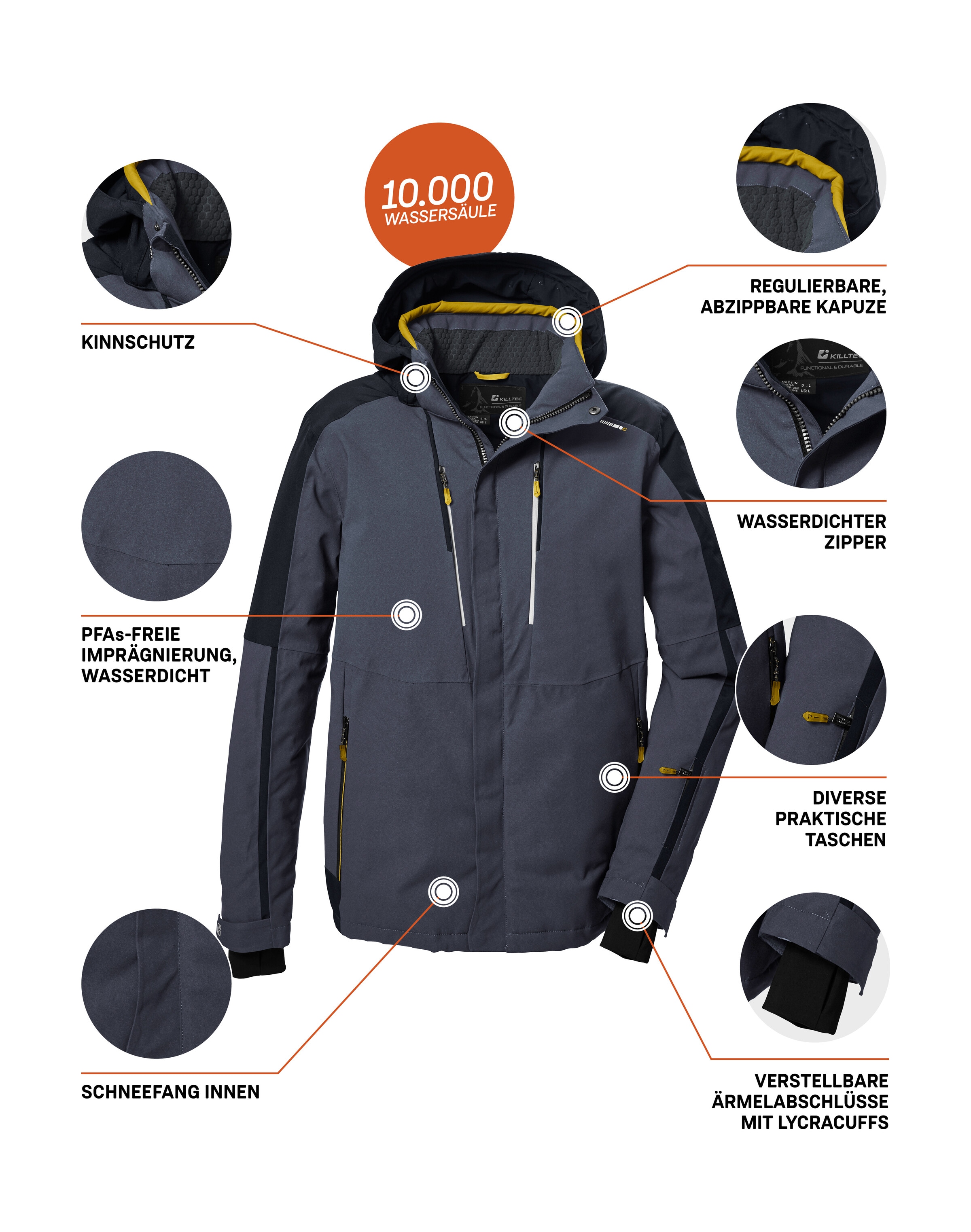 Killtec Skijacke »KSW 69 MN SKI JCKT«