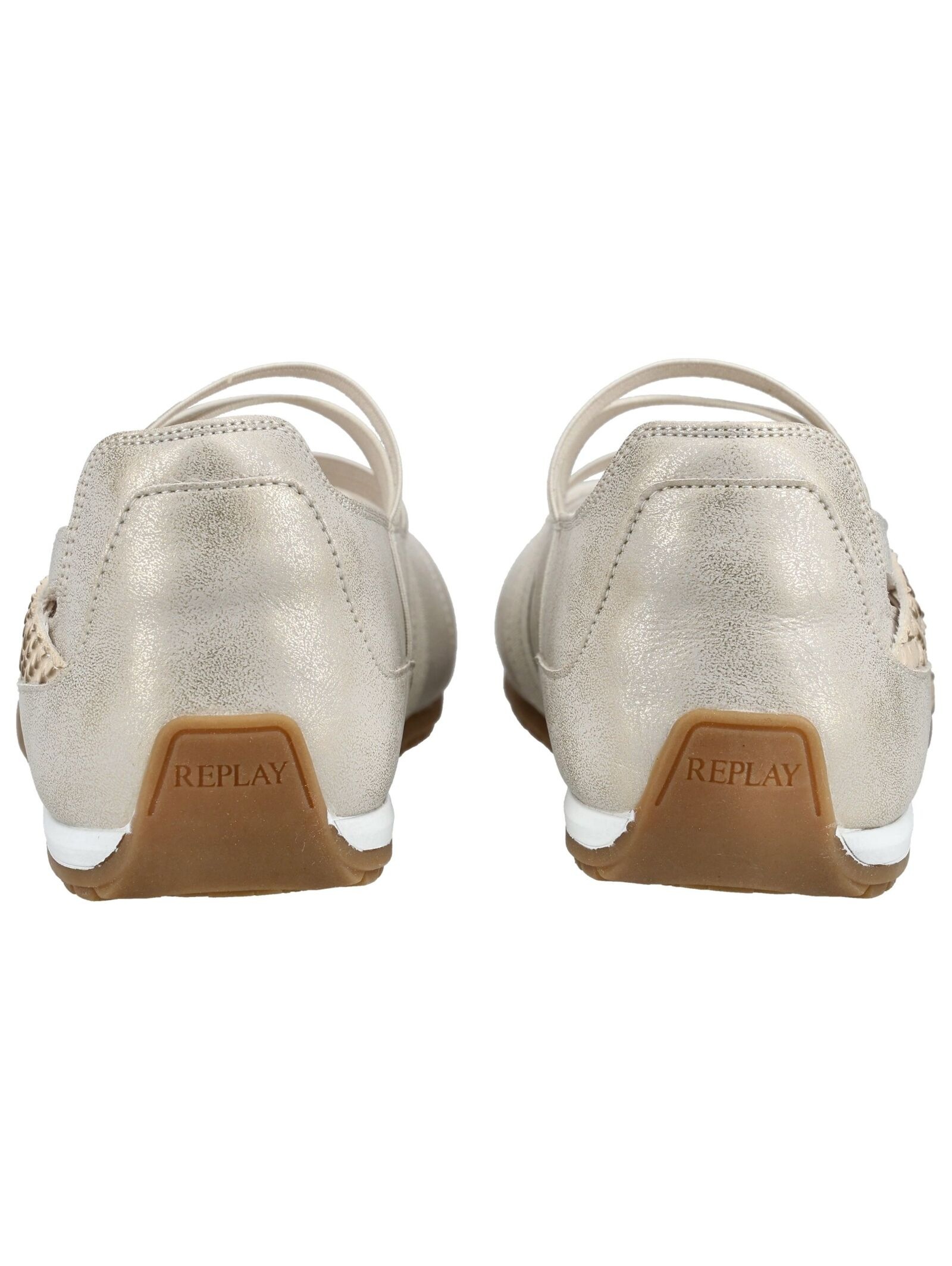 Replay Riemchenballerina »Replay Ballerinas Lederimitat«