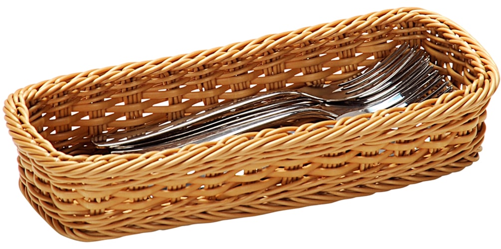 KESPER® Besteckkorb »Geflecht, 5er Set«, (Set, 5 tlg.), aus Vollkunststoff, PE