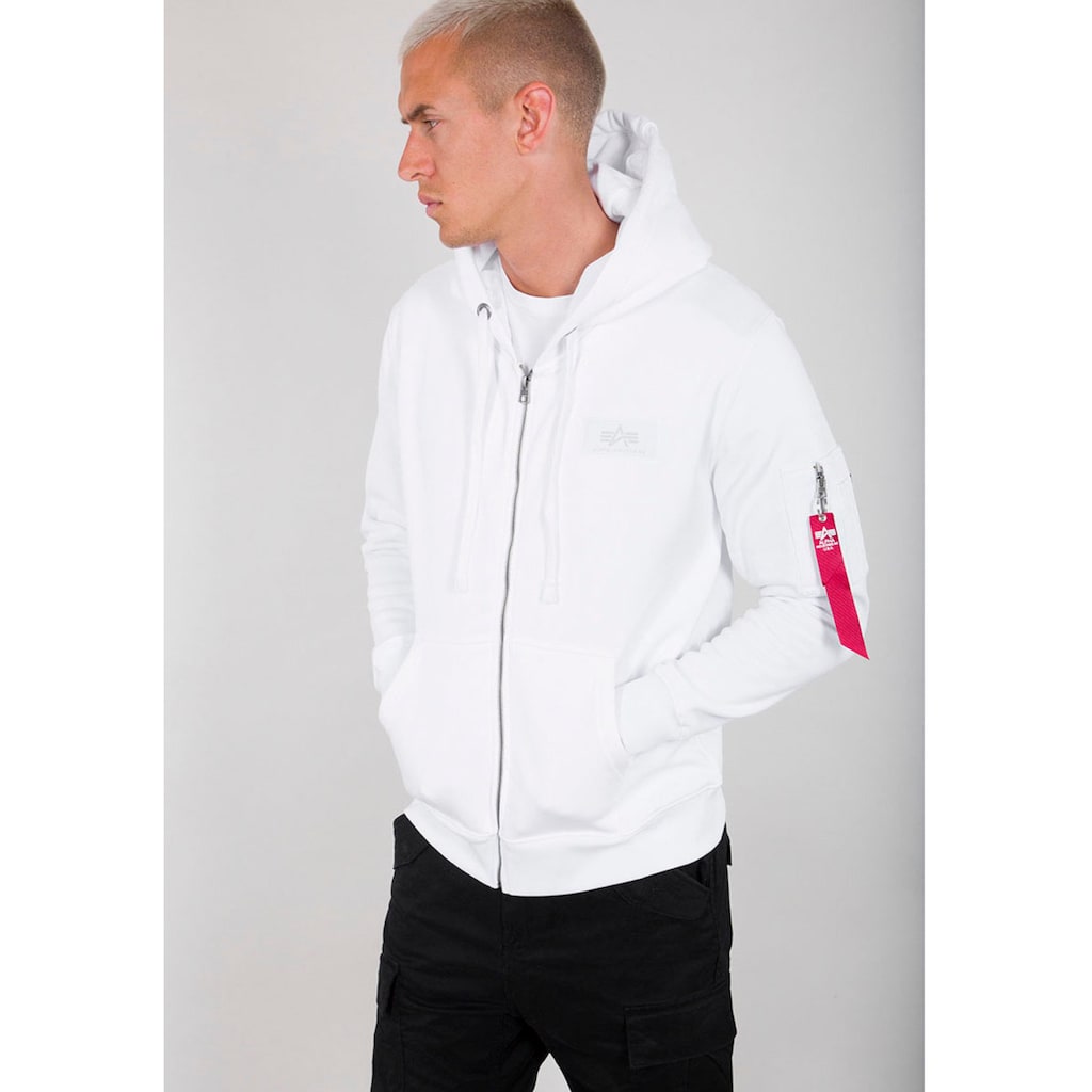 Alpha Industries Kapuzensweatjacke »Back Print Zip Hoody«