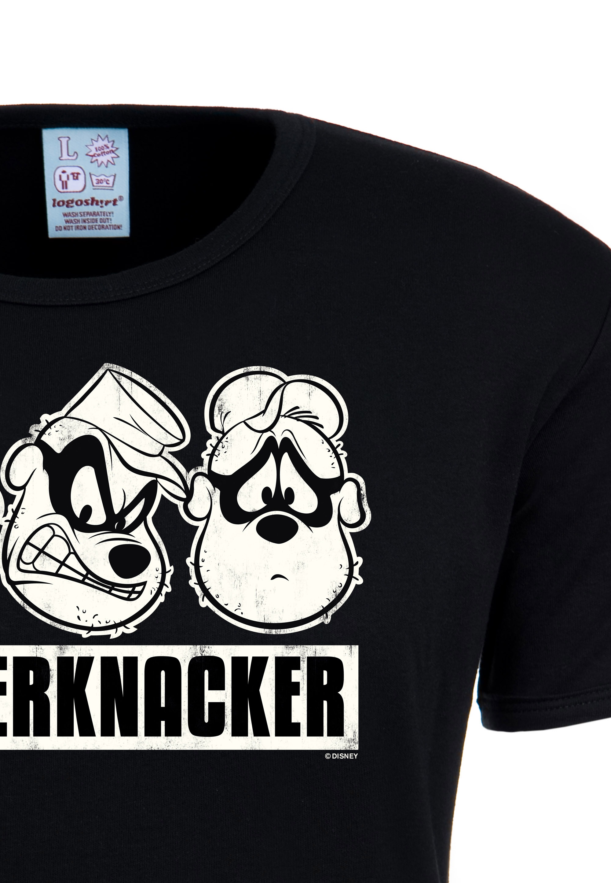 LOGOSHIRT T-Shirt »Disney - Panzerknacker«, mit Panzerknacker-Frontprint
