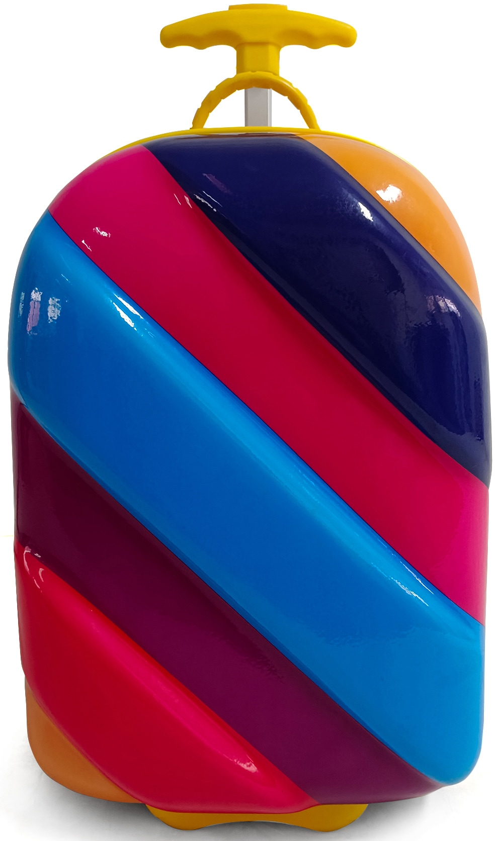CHIC2000 Kinderkoffer "Bouncie, Rainbow" 2 Rollen Hartschalen-Trolley