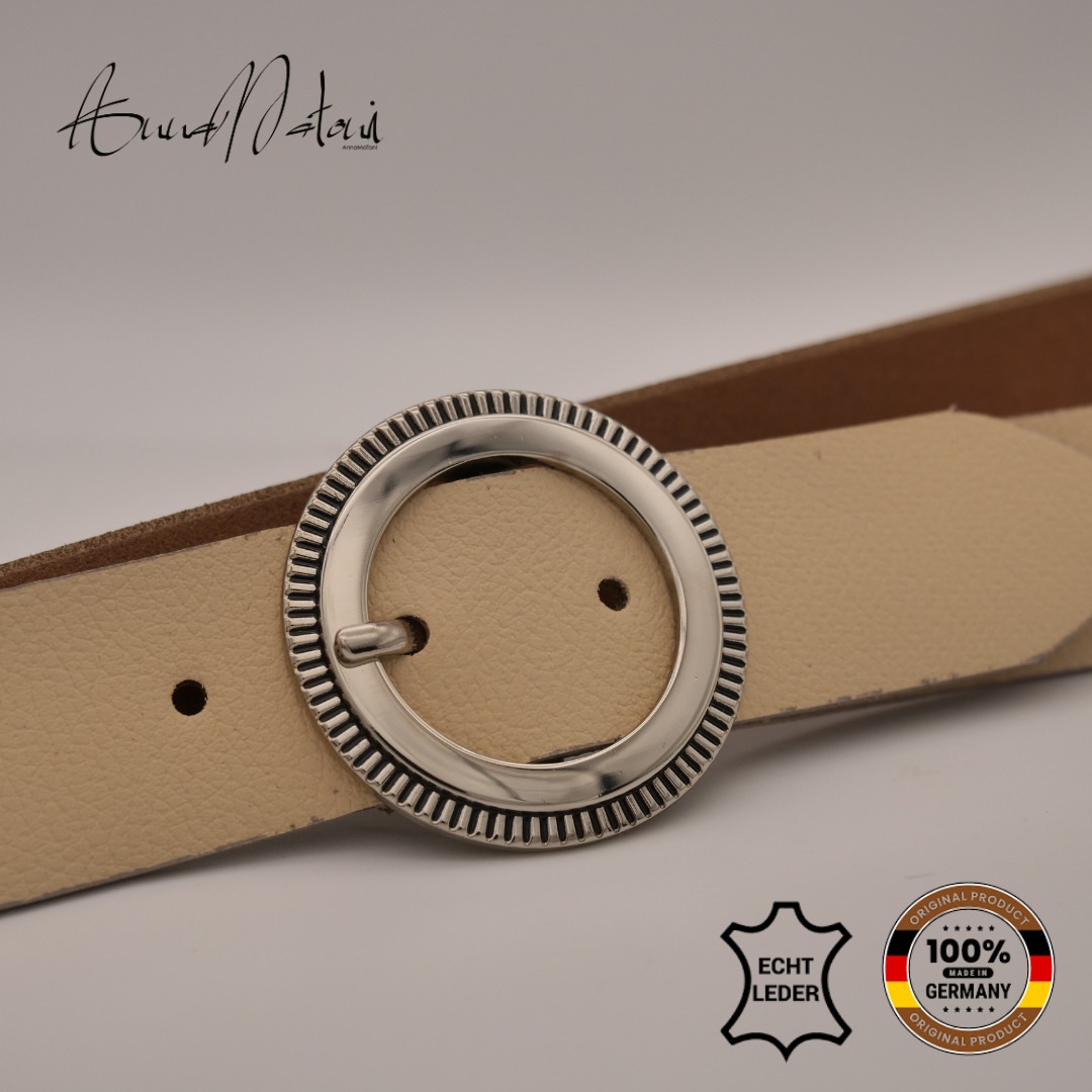 AnnaMatoni Ledergürtel "AnnaMatoni Ledergürtel Glim2 Ledergürtel Glim2" günstig online kaufen