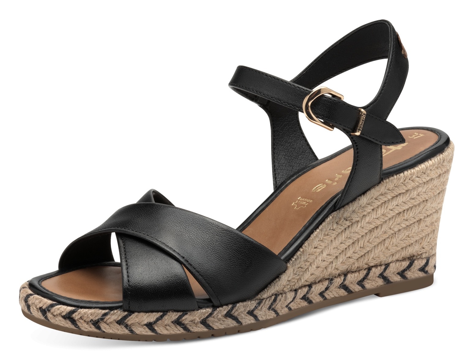 Tamaris Keilsandalette, Plateau, Sommerschuh, Riemchensandale mit verstellb günstig online kaufen